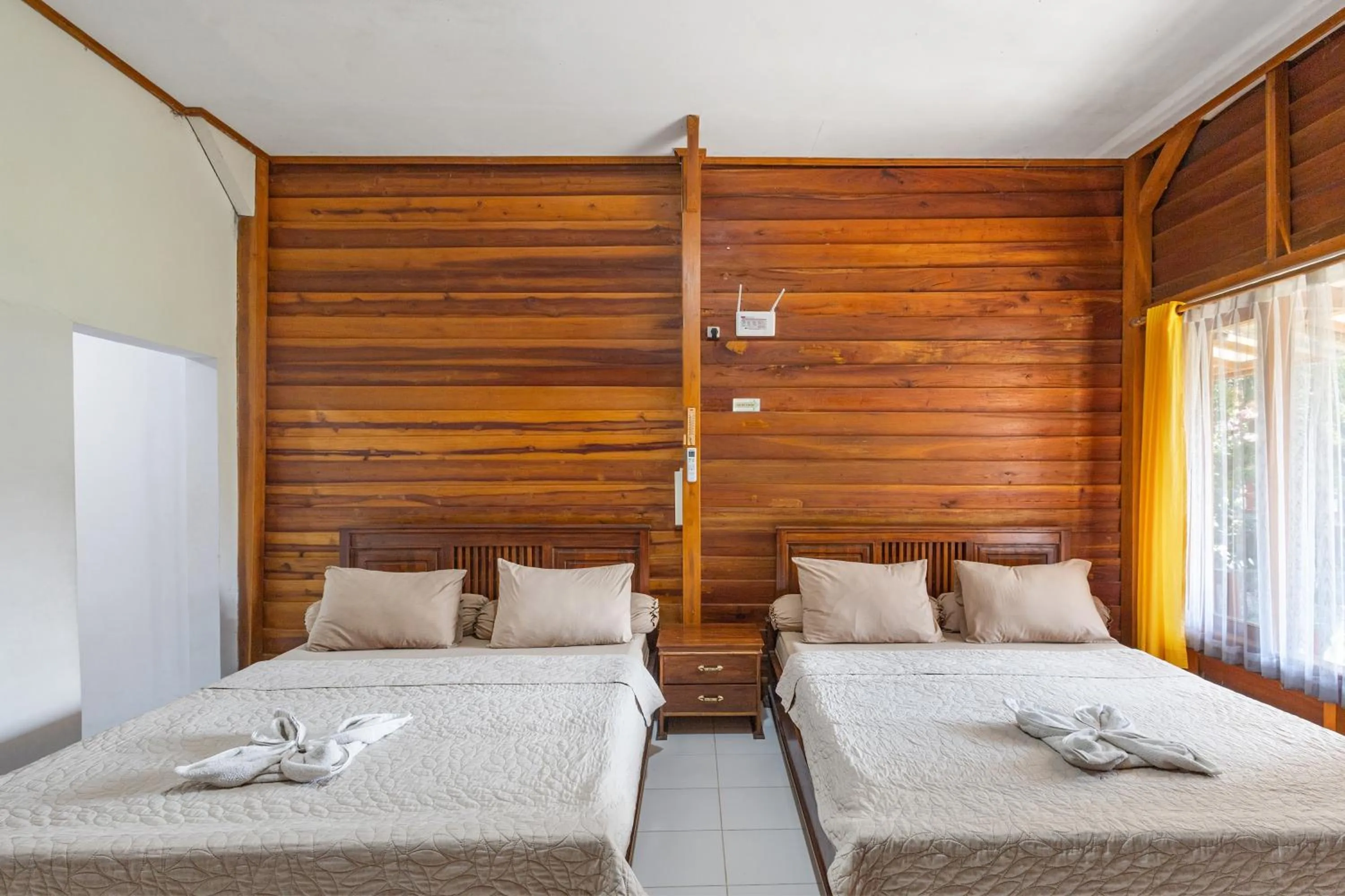 Bed in Sawarna Little Hula Hula