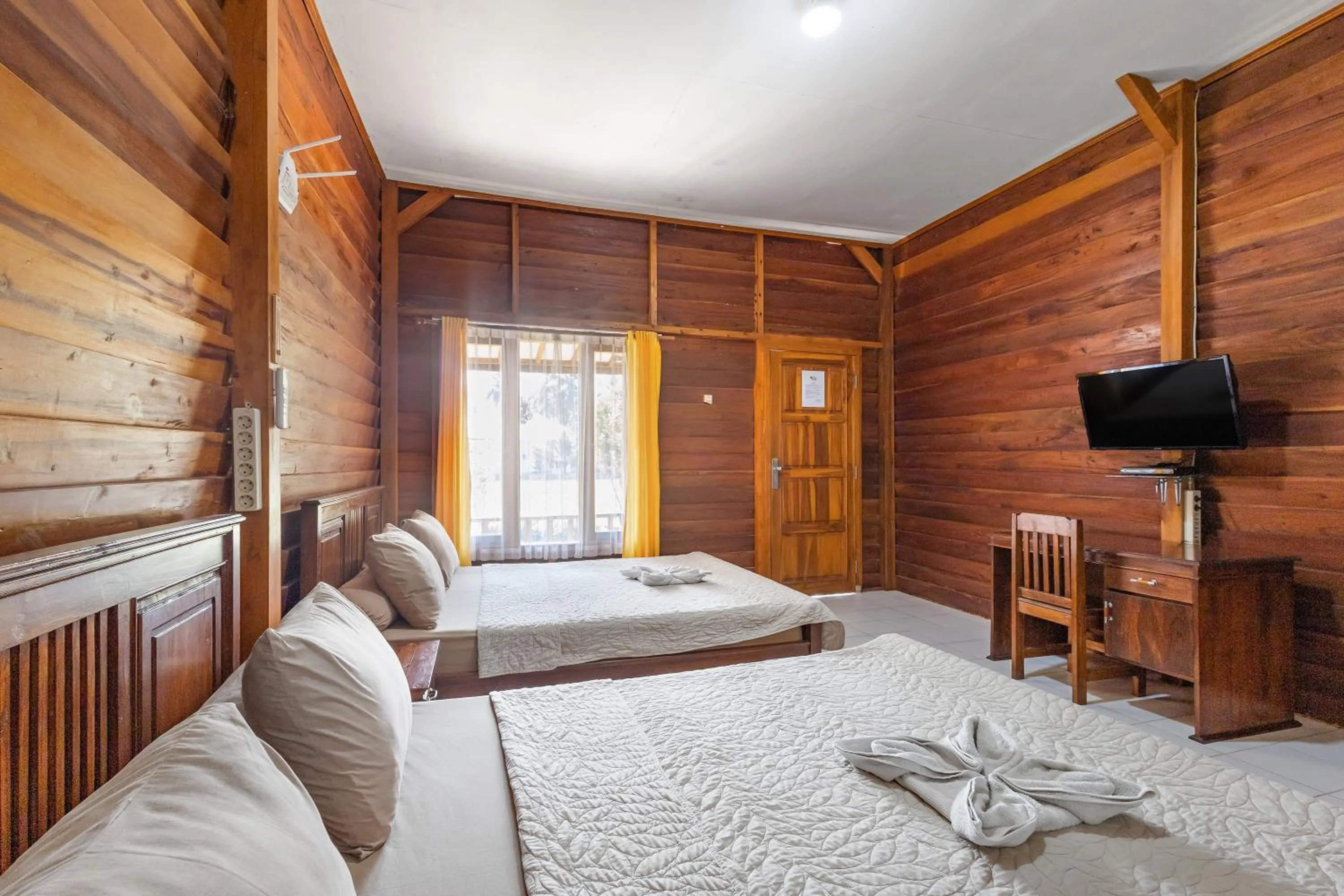 Bed in Sawarna Little Hula Hula