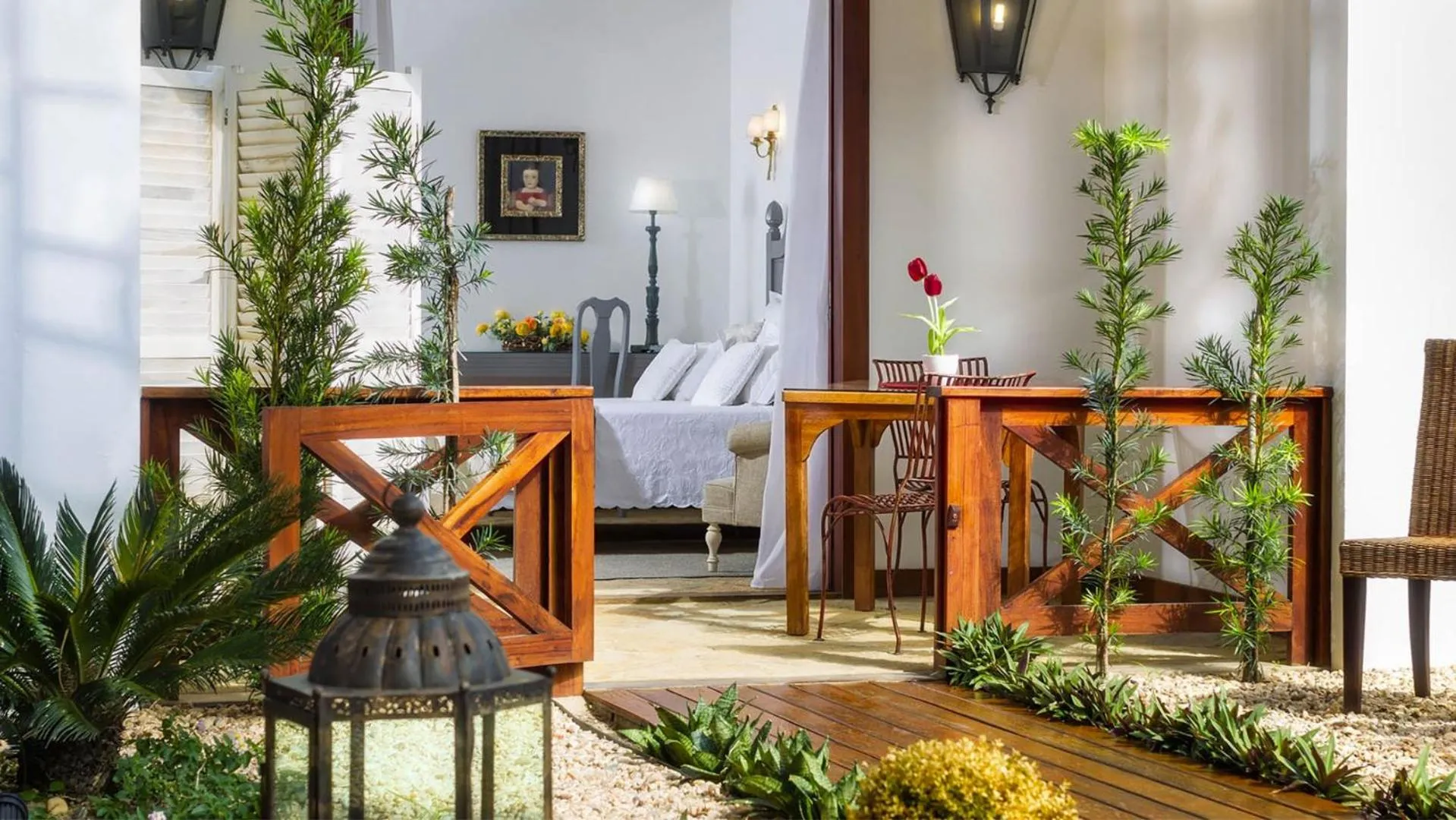 Patio in Casa de St. Antônio Hotel Boutique