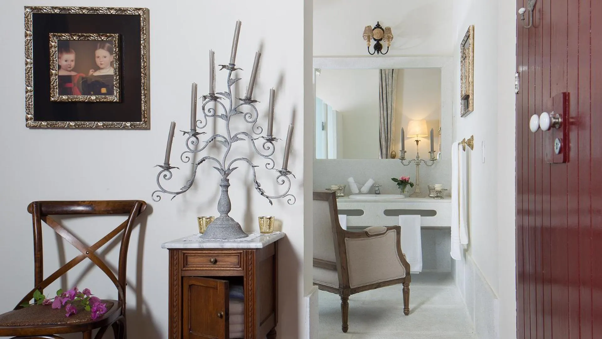 Decorative detail in Casa de St. Antônio Hotel Boutique