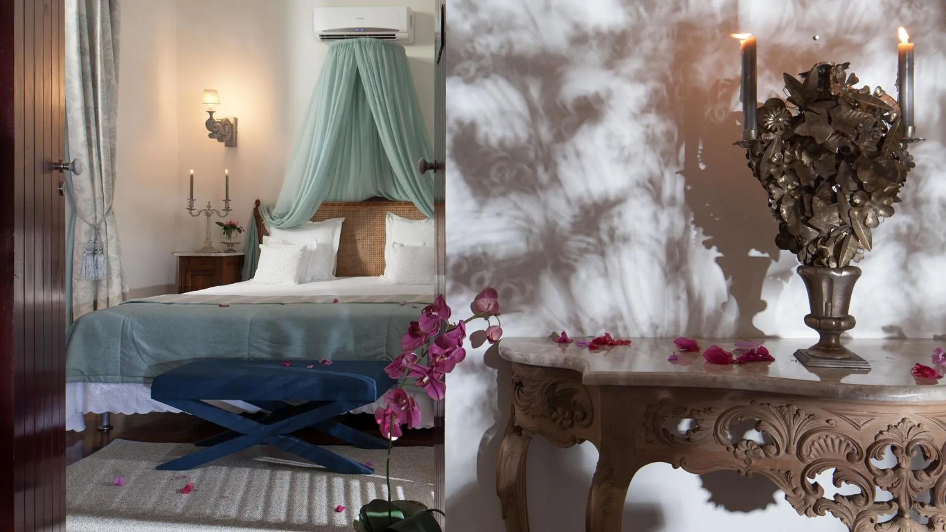 Decorative detail, Bed in Casa de St. Antônio Hotel Boutique
