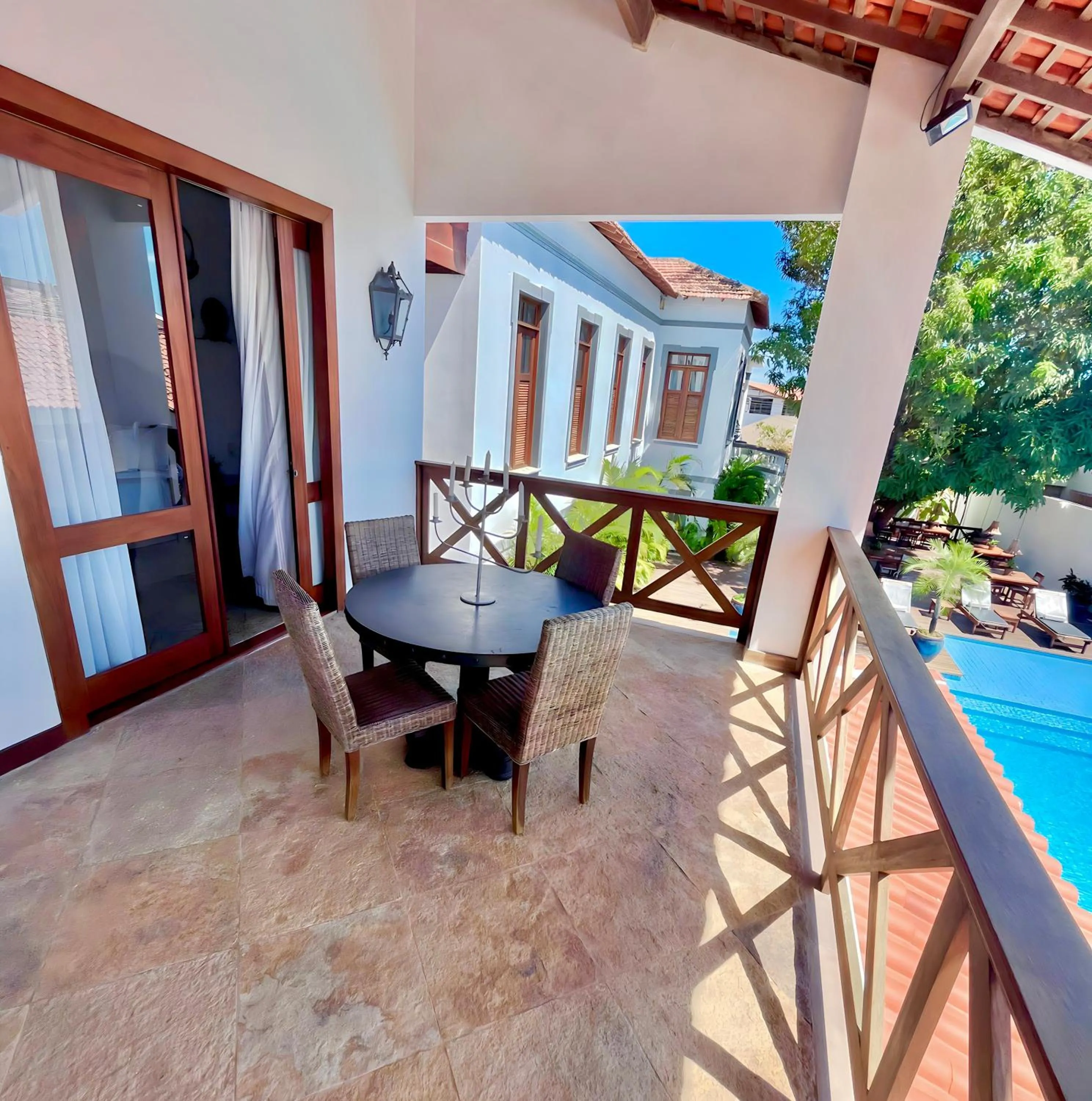 Balcony/Terrace in Casa de St. Antônio Hotel Boutique