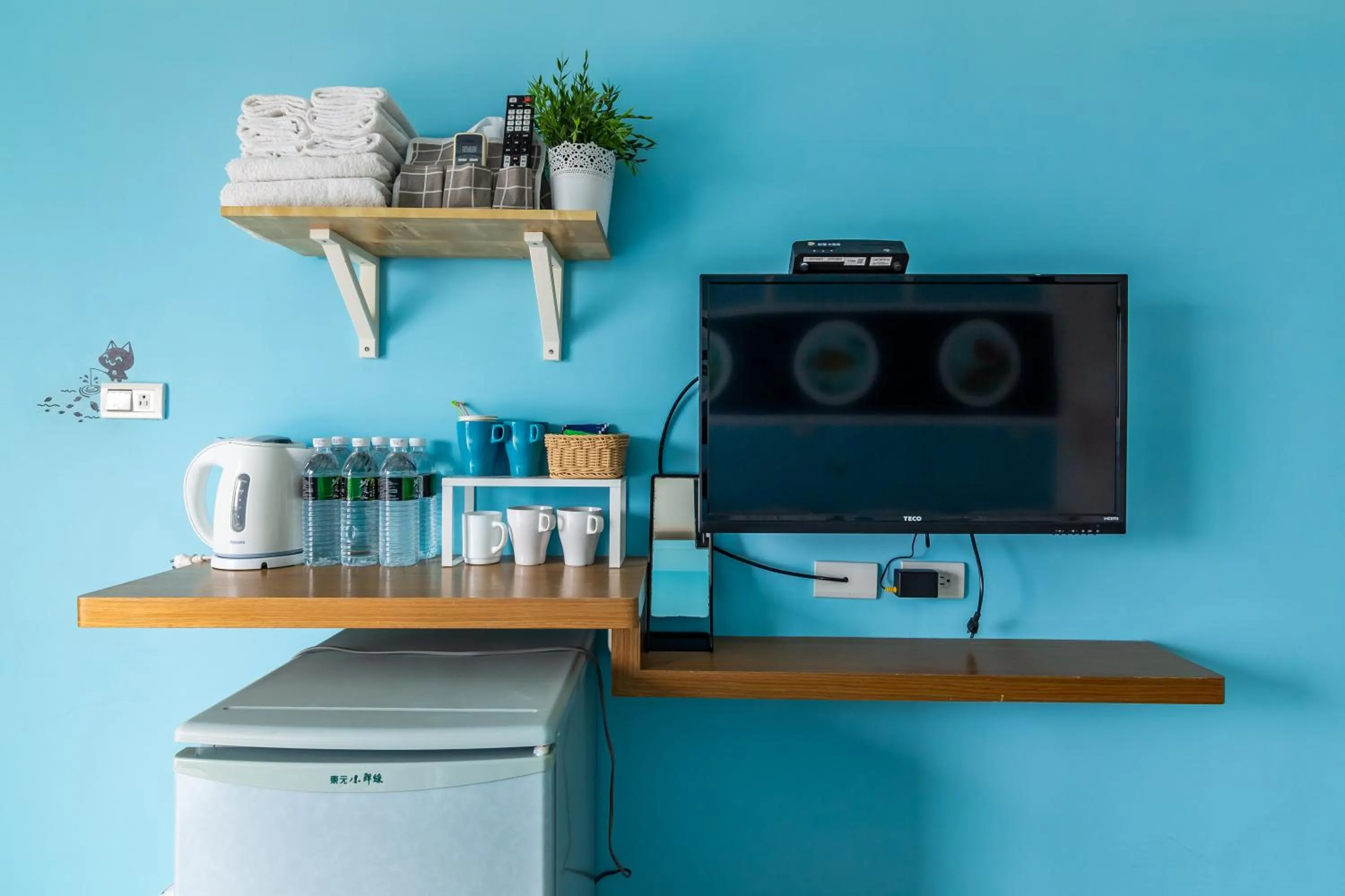 Decorative detail in Tropical island B&B