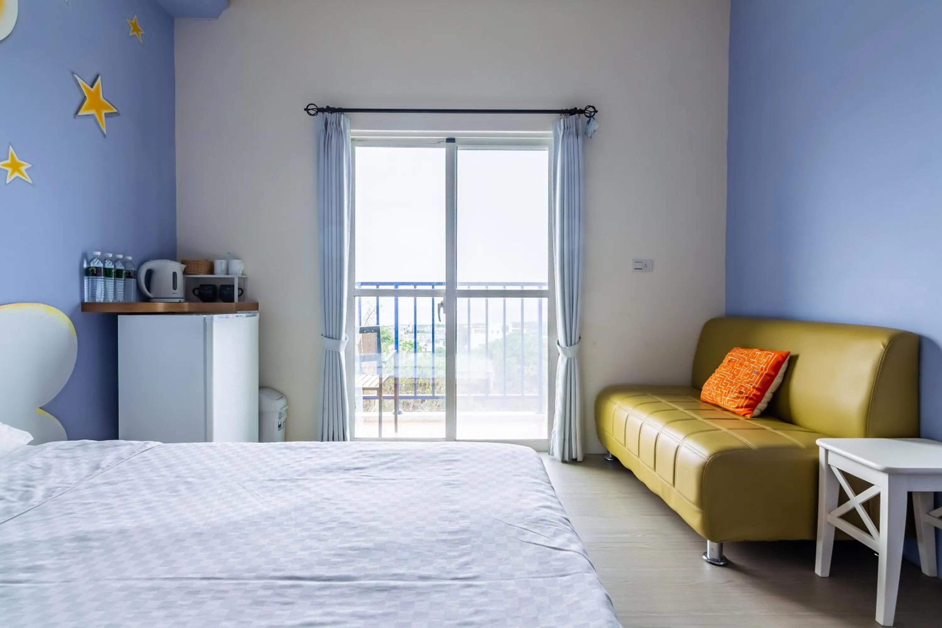 Decorative detail, Bed in Tropical island B&B