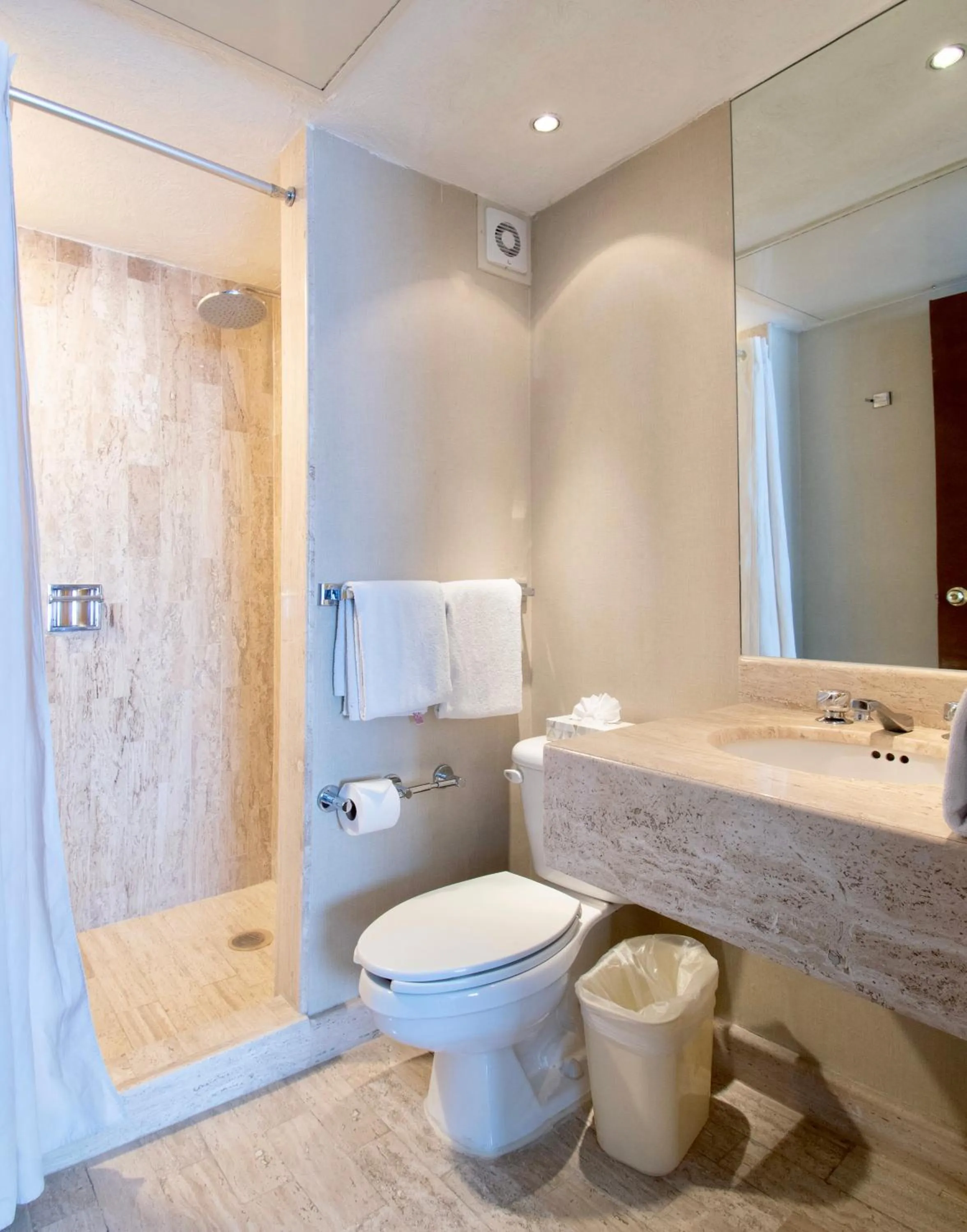 Bathroom in Hotel Plaza Génova Centro