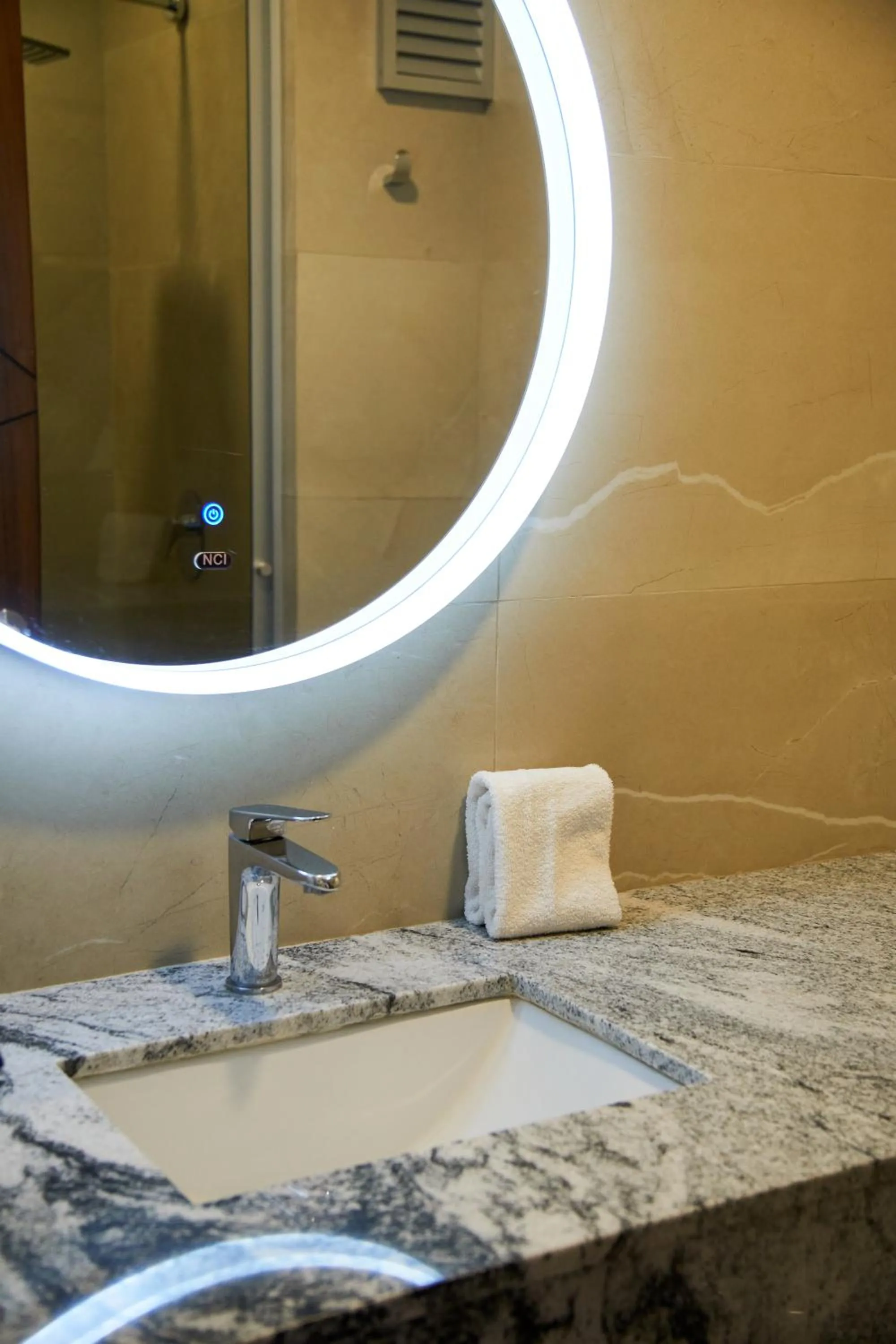 Bathroom in Hotel Plaza Génova Centro