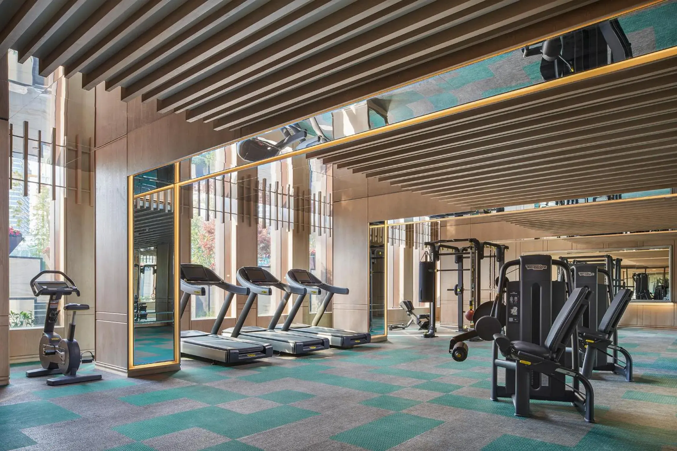 Fitness centre/facilities in Park Hyatt Suzhou Fitness centre/facilities in Park Hyatt Suzhou
