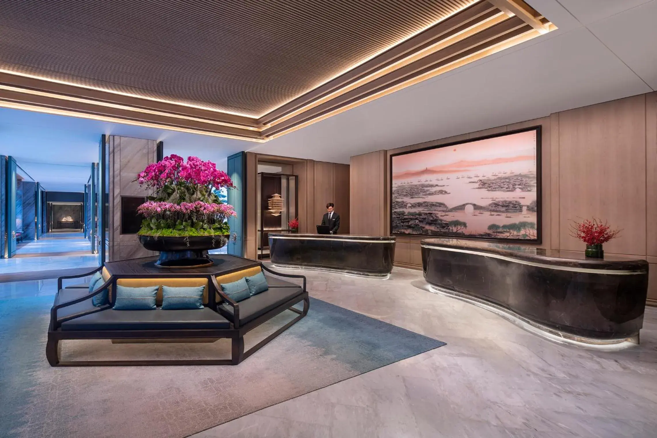 Lobby or reception in Park Hyatt Suzhou Lobby or reception in Park Hyatt Suzhou