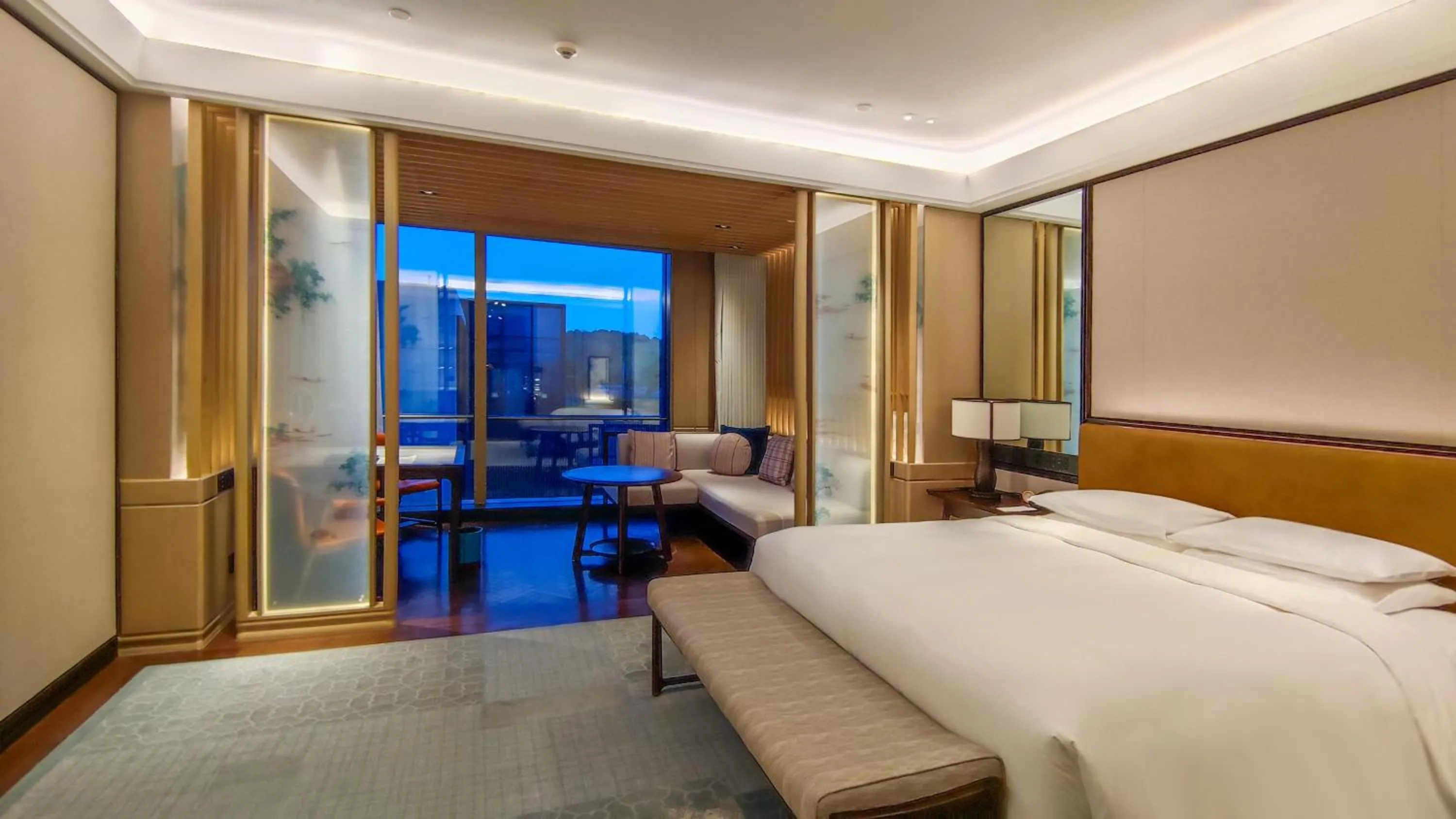 Photo of the whole room in Park Hyatt Suzhou