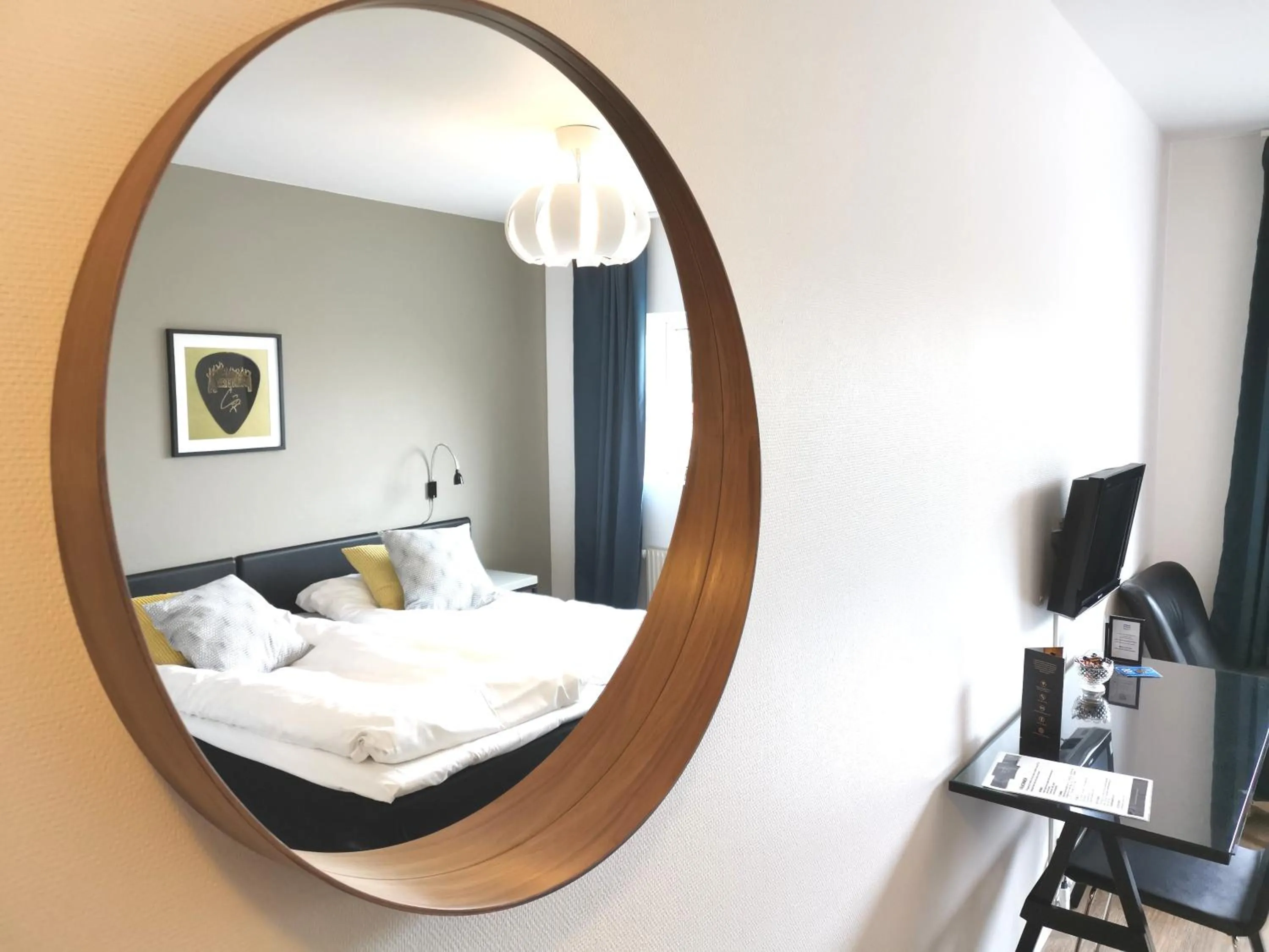 Bed in Hotel Tingsryd