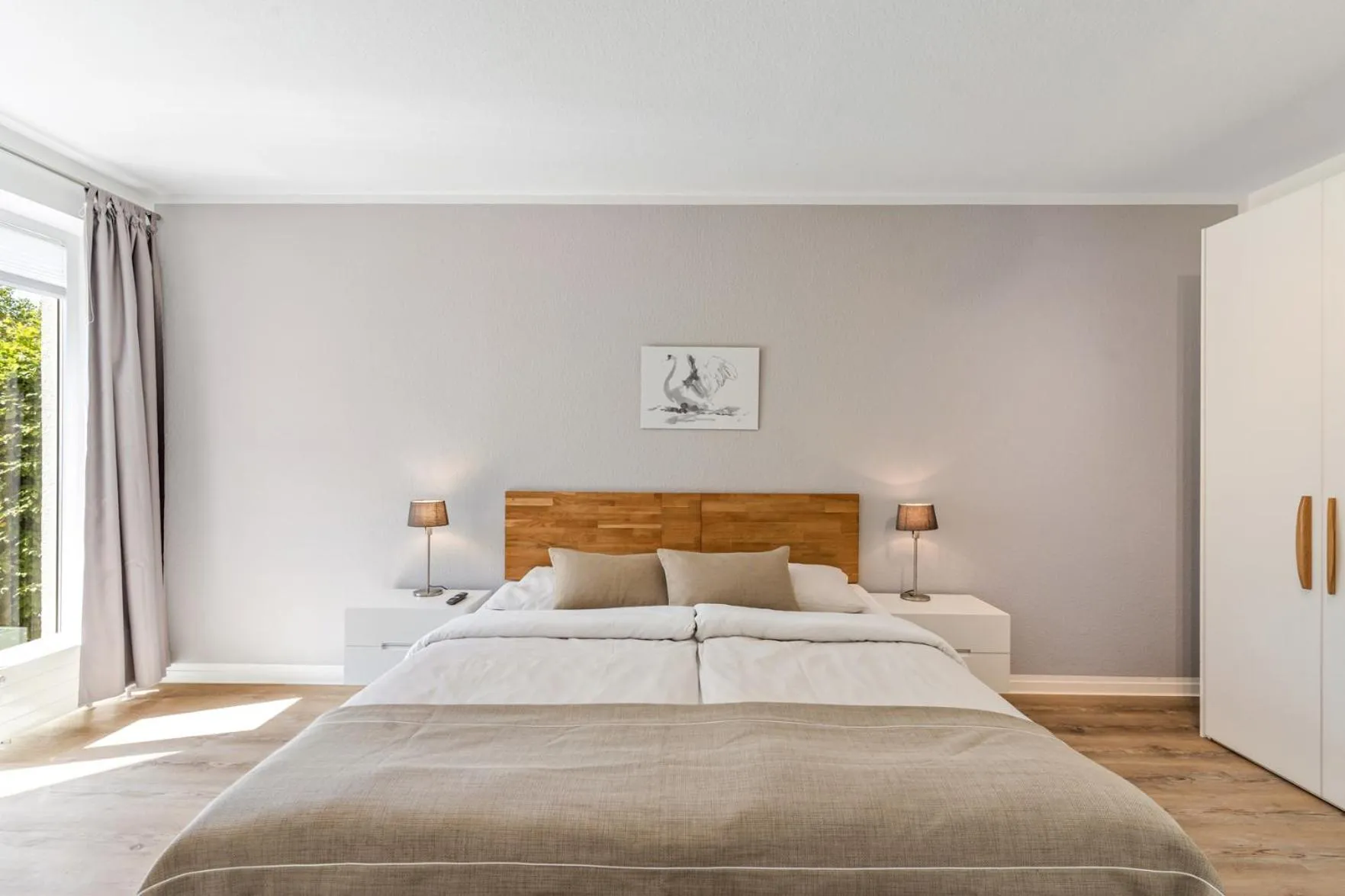 Bedroom, Bed in Strandhotel Glücksburg