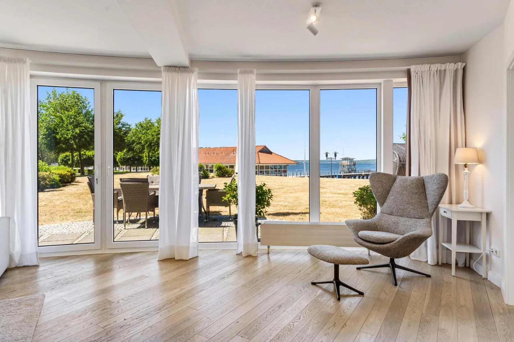 View (from property/room) in Strandhotel Glücksburg