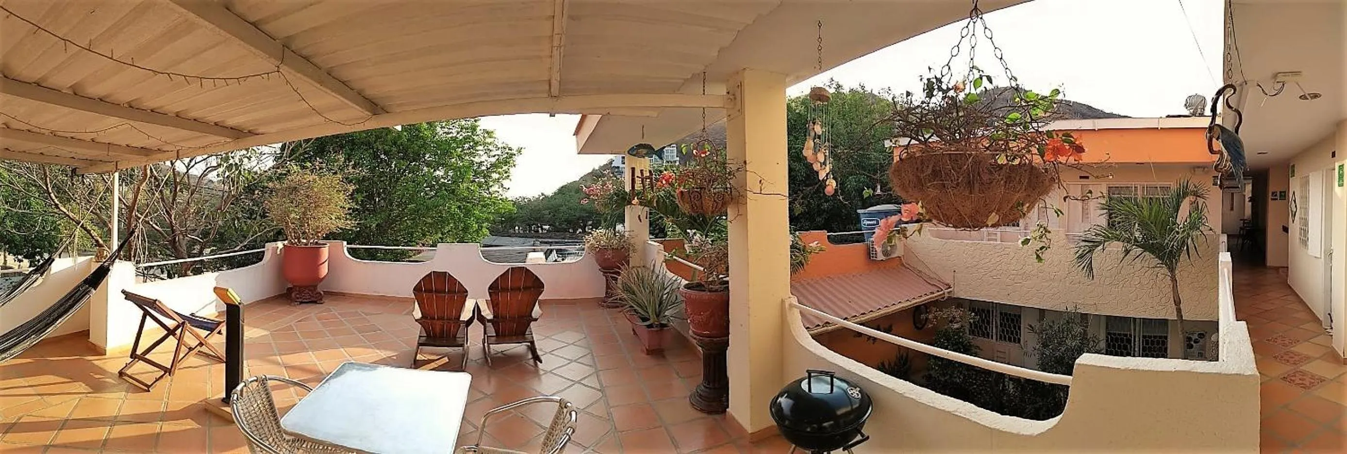 Balcony/Terrace in Casa D'mer Taganga