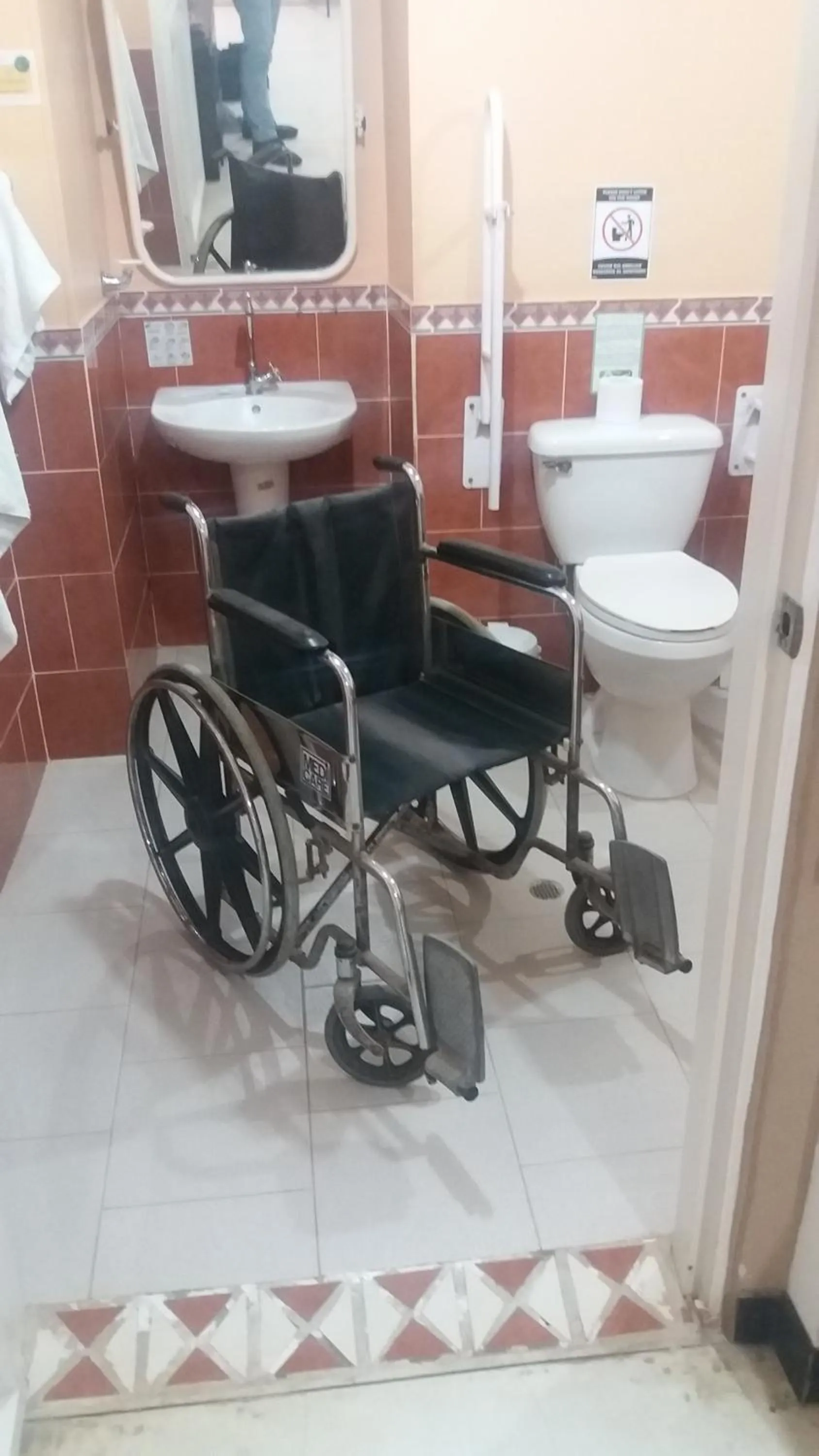 Facility for disabled guests in Casa D'mer Taganga