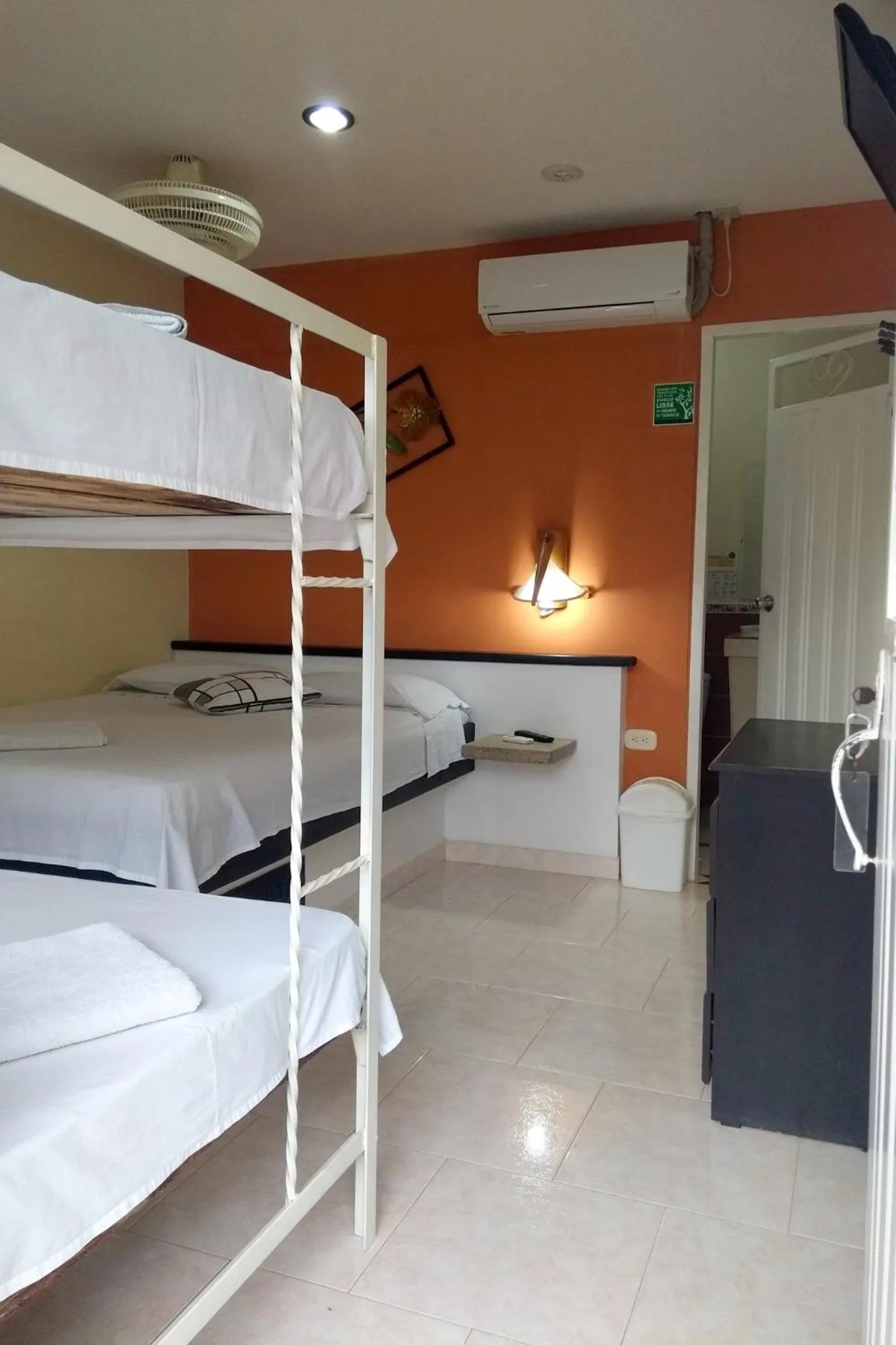 Bed in Casa D'mer Taganga