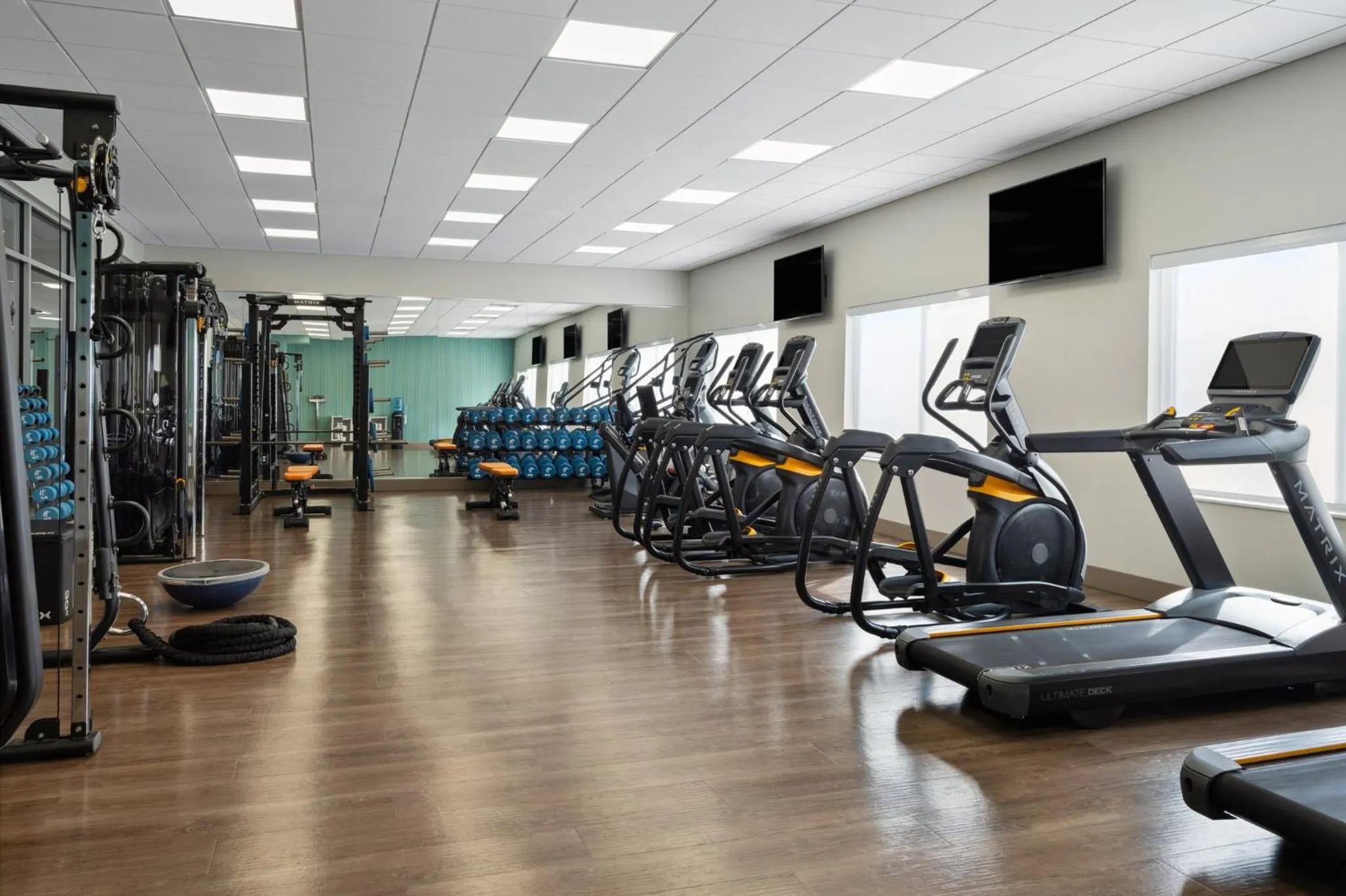 Fitness centre/facilities in Holiday Inn Express & Suites - Madison West - Middleton by IHG