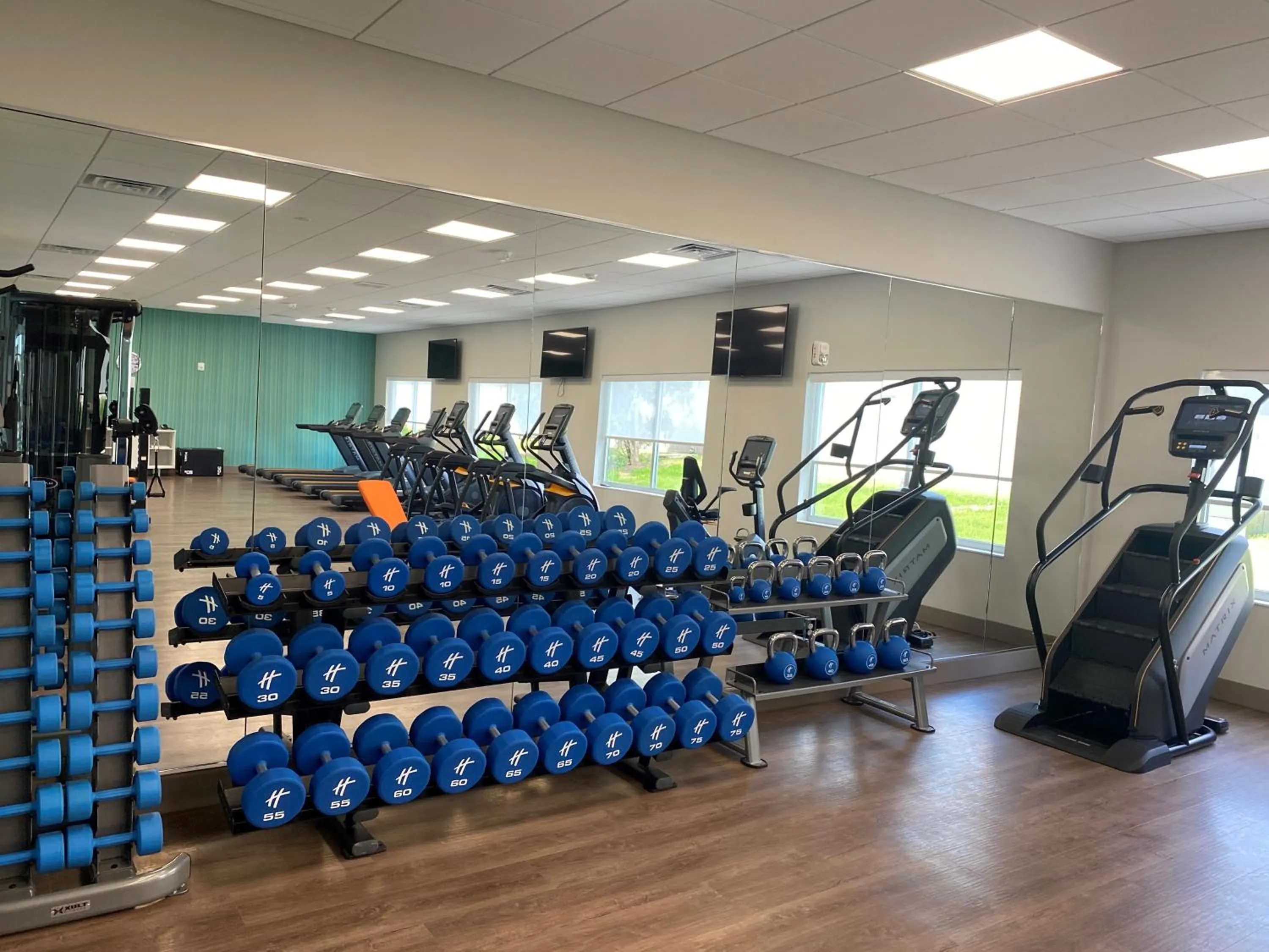 Fitness centre/facilities in Holiday Inn Express & Suites - Madison West - Middleton by IHG