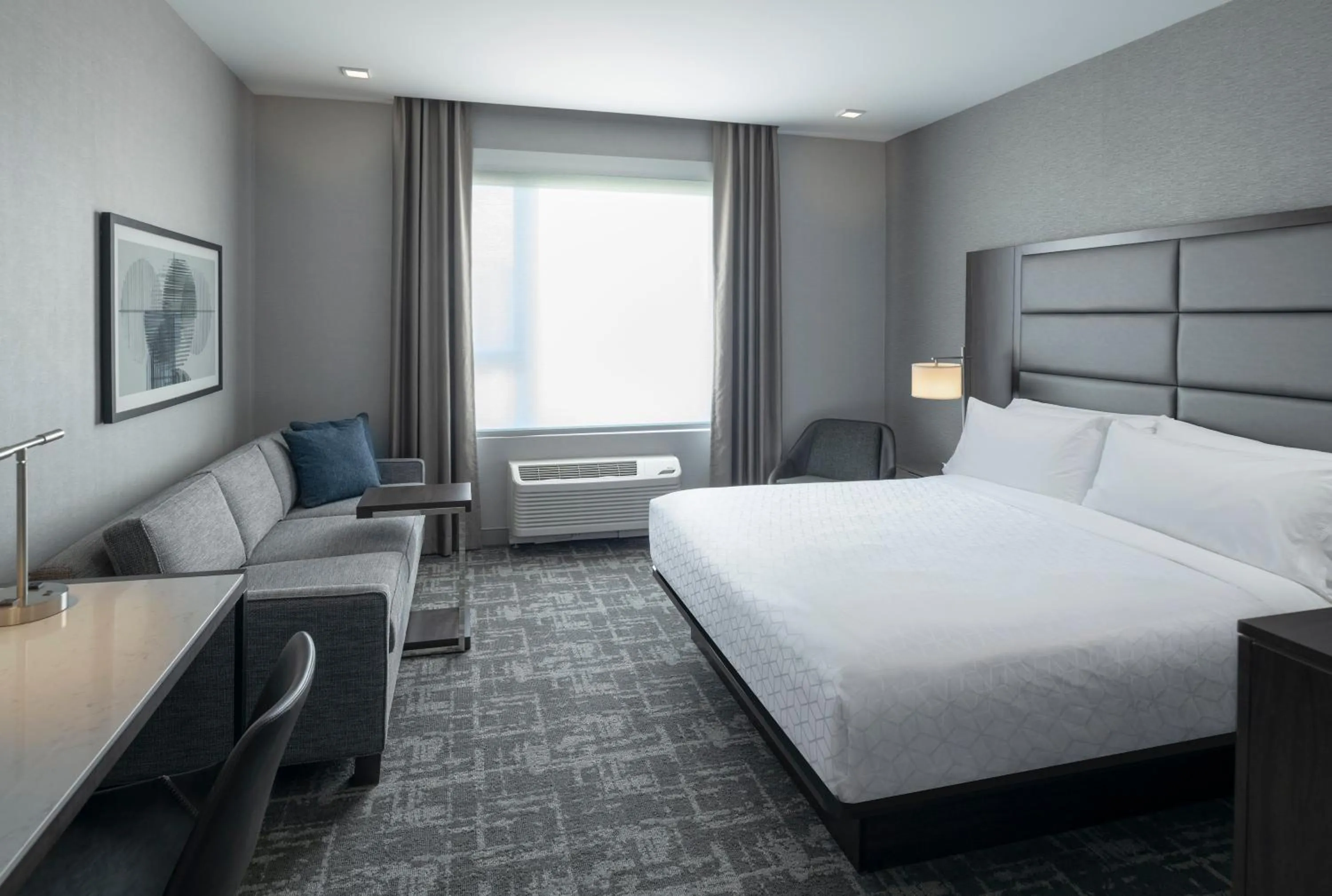 Photo of the whole room, Bed in Staybridge Suites - Boston Logan Airport - Revere by IHG