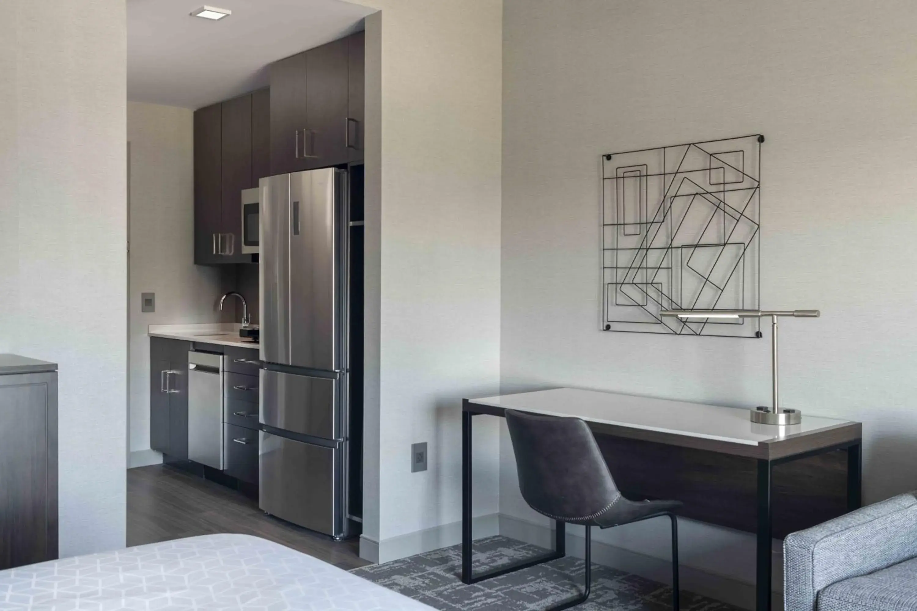 Living room in Staybridge Suites - Boston Logan Airport - Revere by IHG Living room in Staybridge Suites - Boston Logan Airport - Revere by IHG