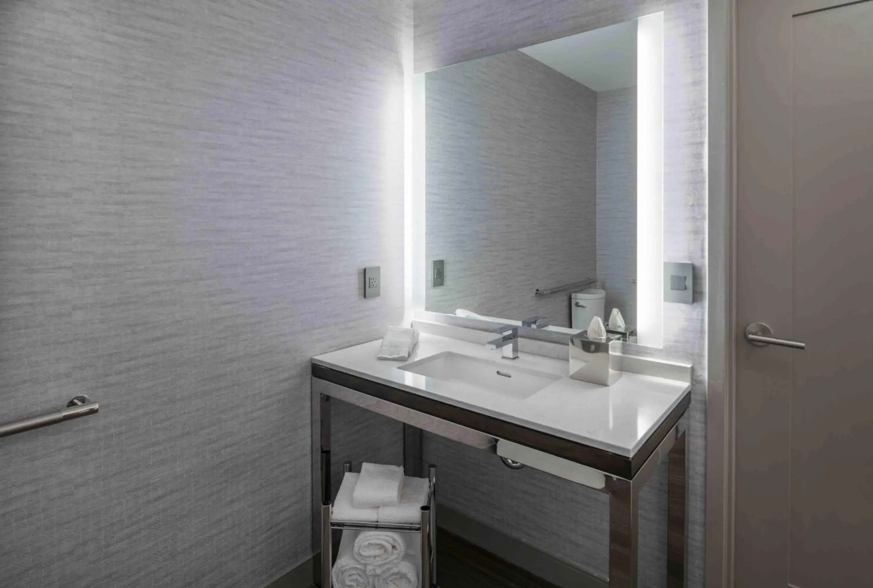 Bathroom in Staybridge Suites - Boston Logan Airport - Revere by IHG Bathroom in Staybridge Suites - Boston Logan Airport - Revere by IHG