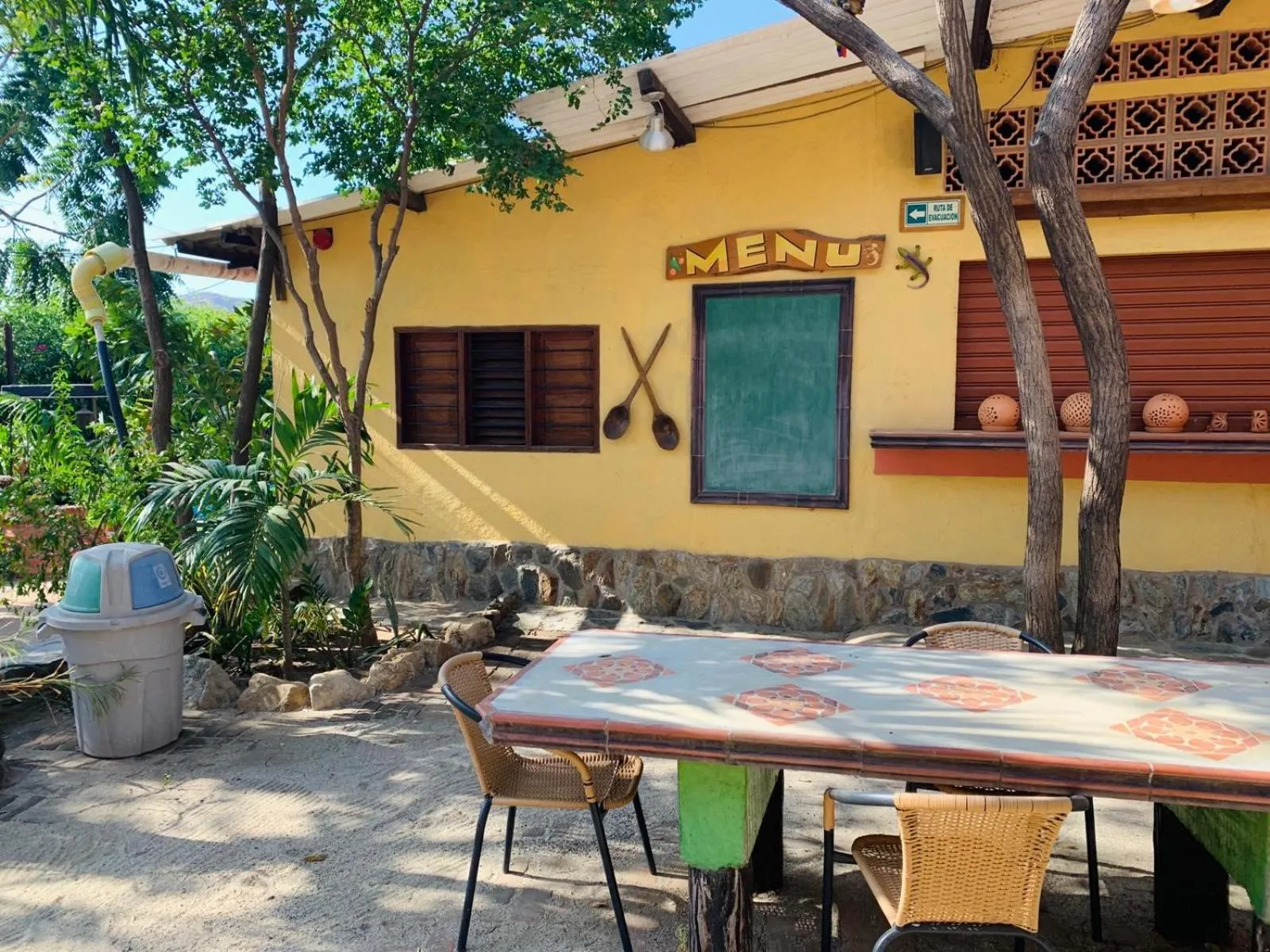 Patio in Hostal La Casa de Felipe