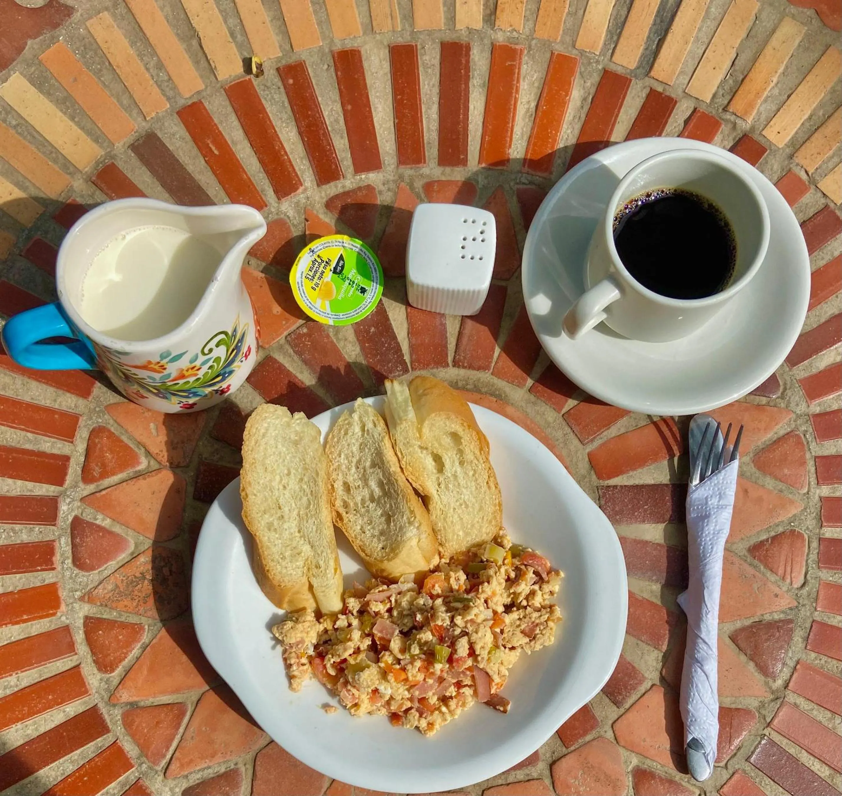Breakfast in Hostal La Casa de Felipe
