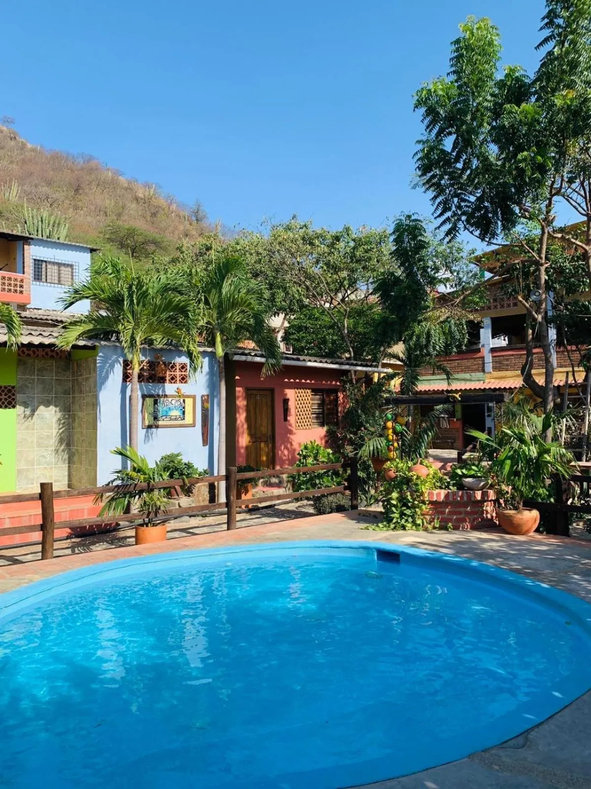 Swimming pool in Hostal La Casa de Felipe