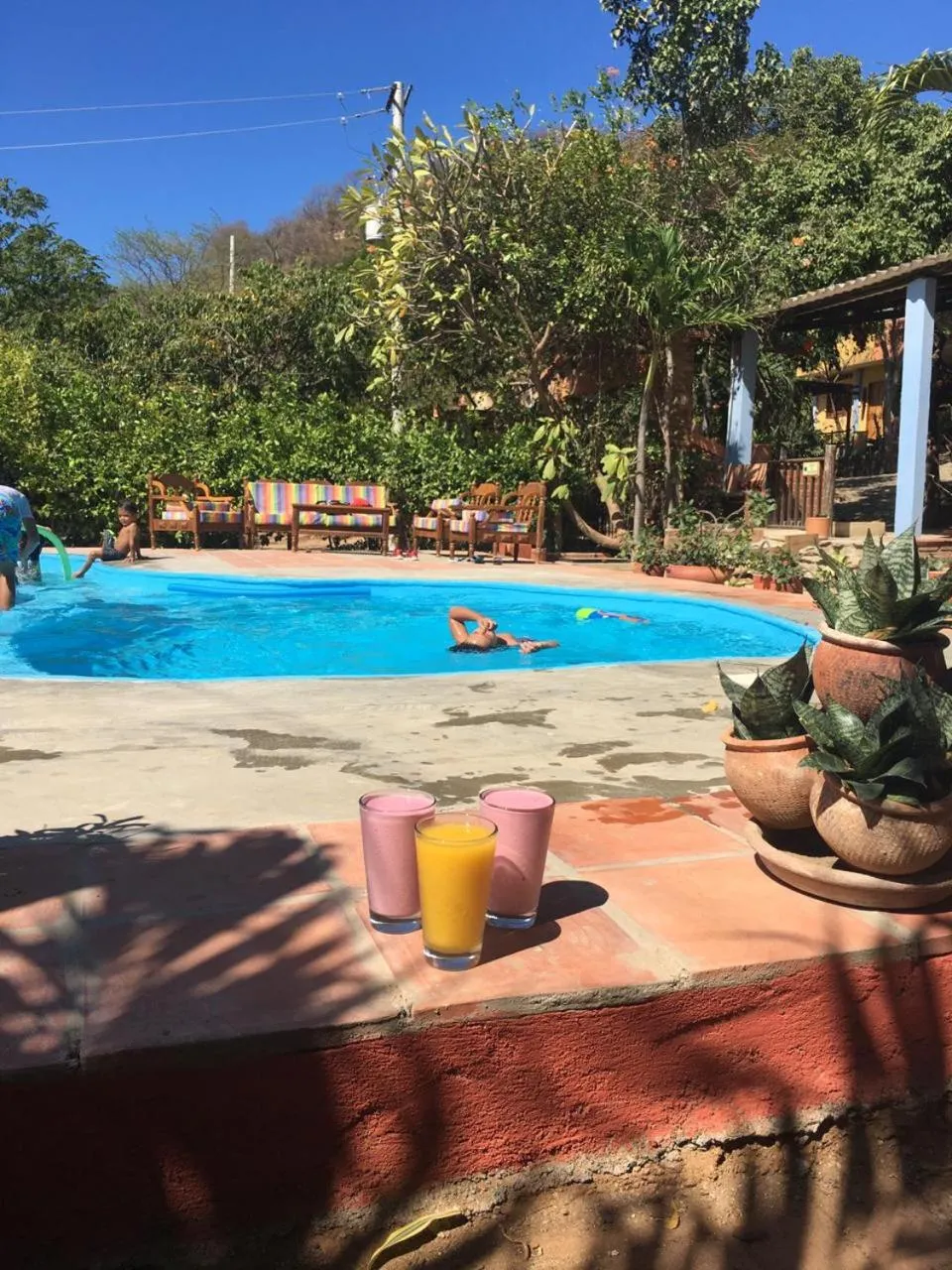 Swimming pool in Hostal La Casa de Felipe