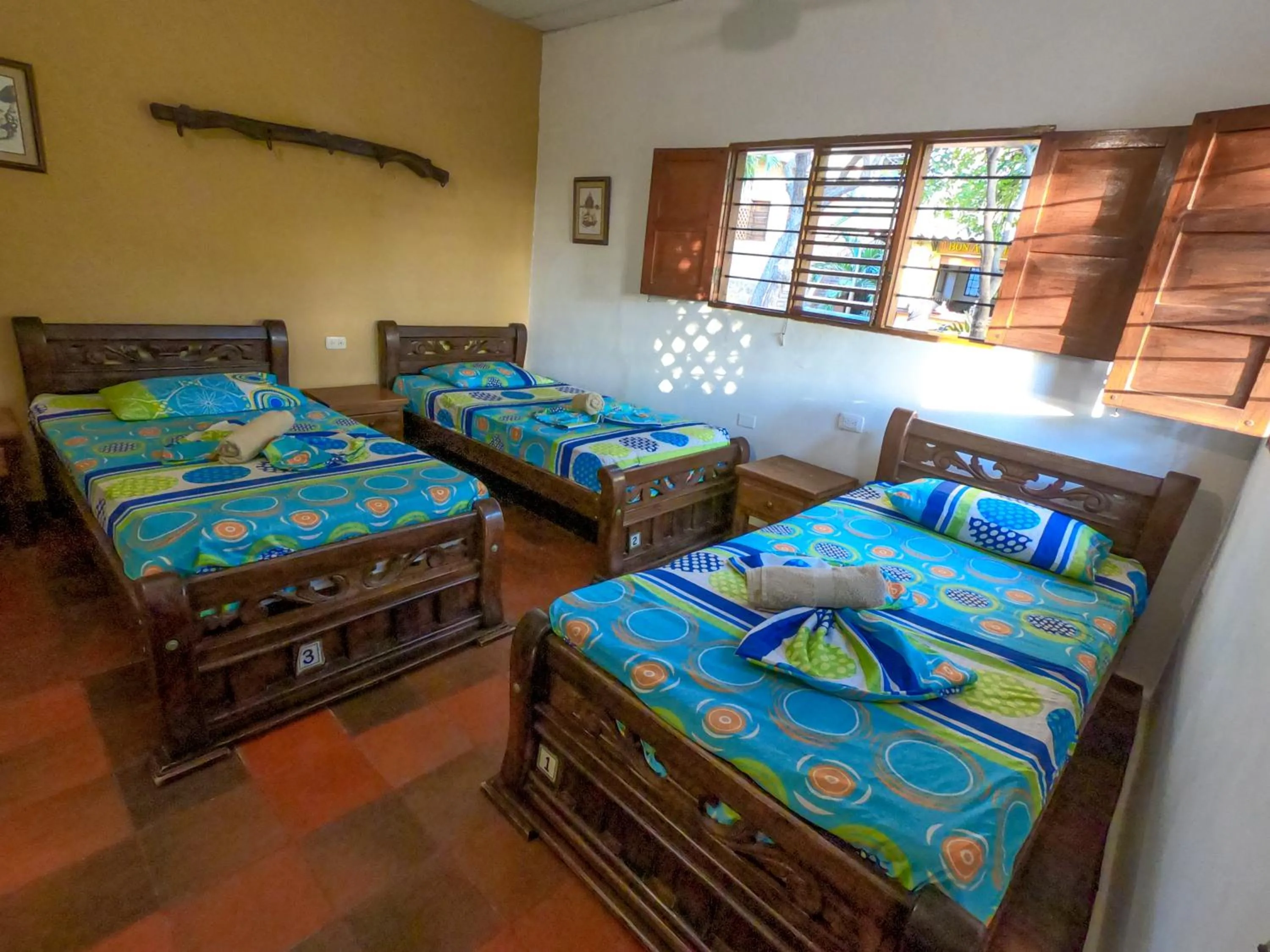 Bed in Hostal La Casa de Felipe