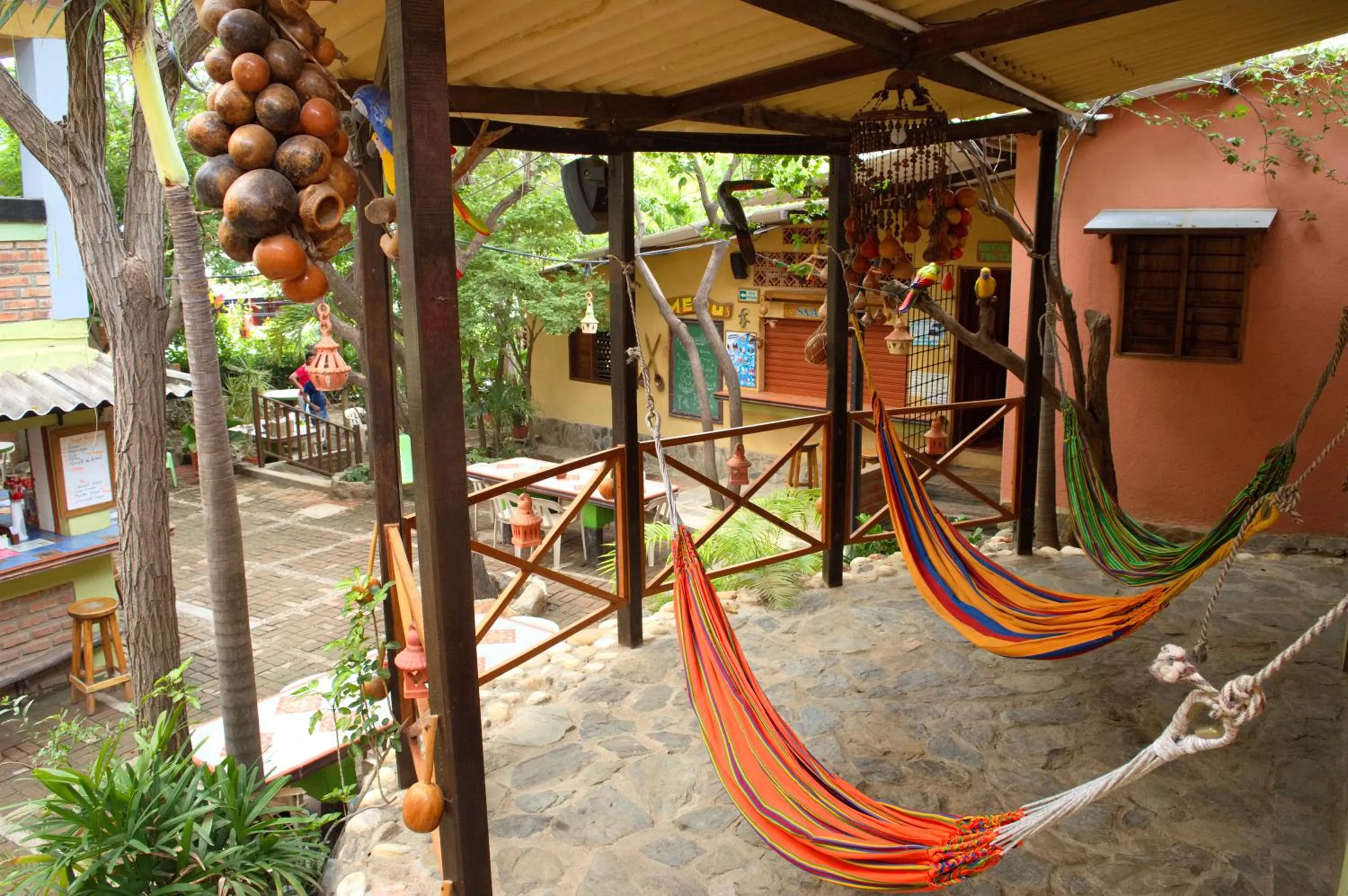 Patio in Hostal La Casa de Felipe