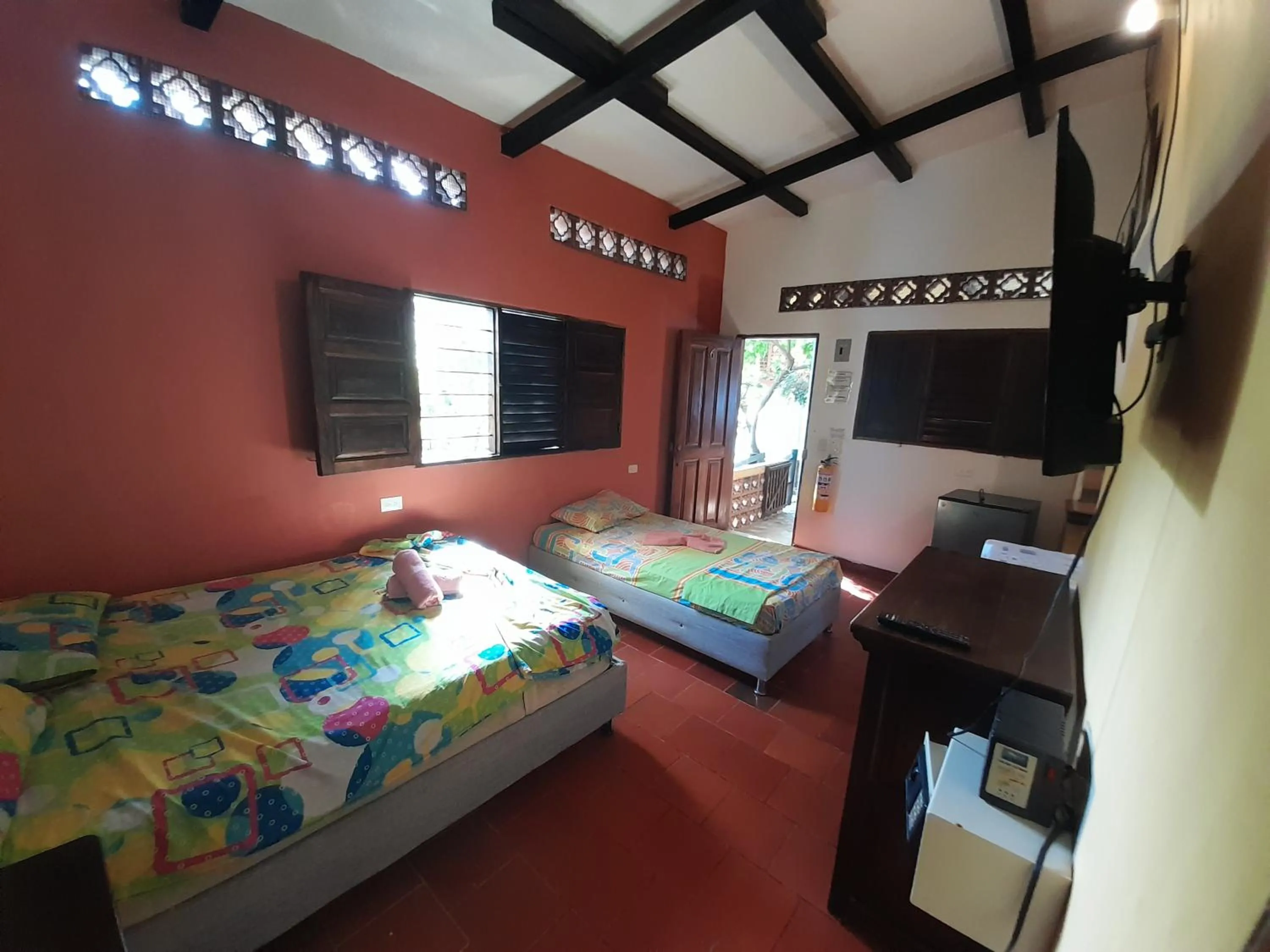 Bed in Hostal La Casa de Felipe