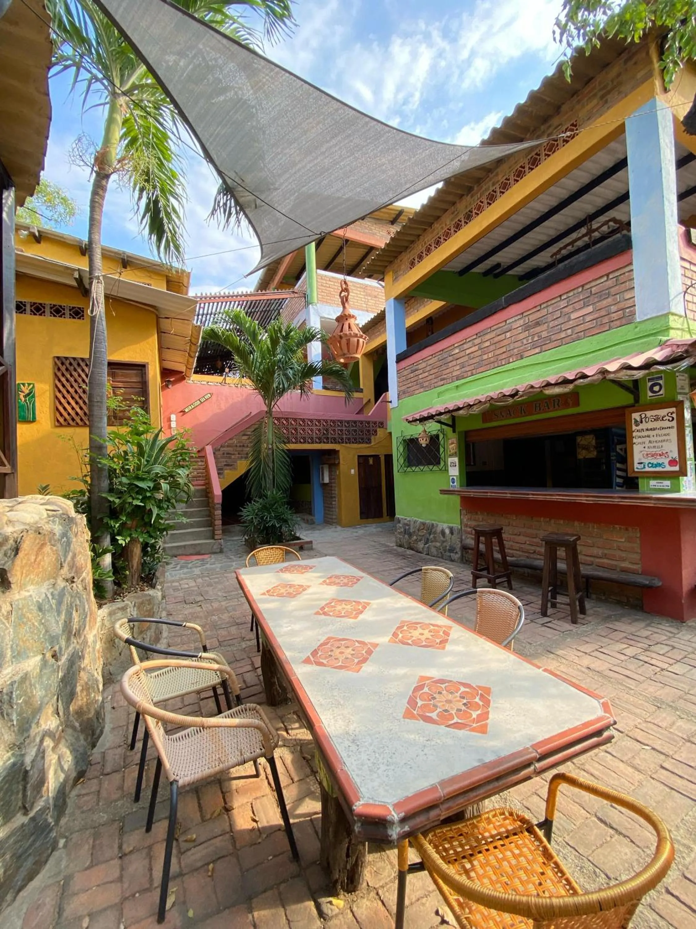 Patio in Hostal La Casa de Felipe