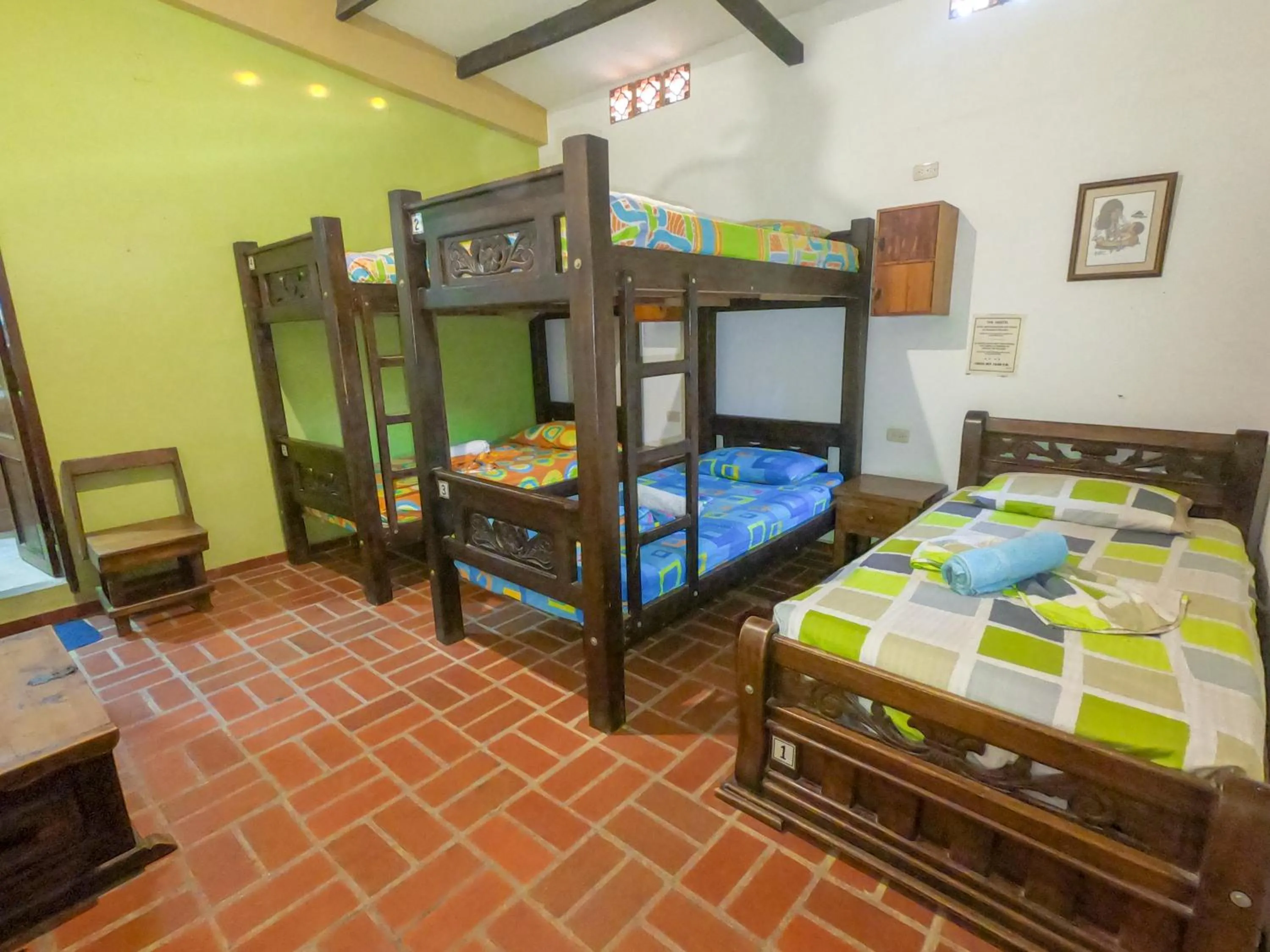Bed in Hostal La Casa de Felipe