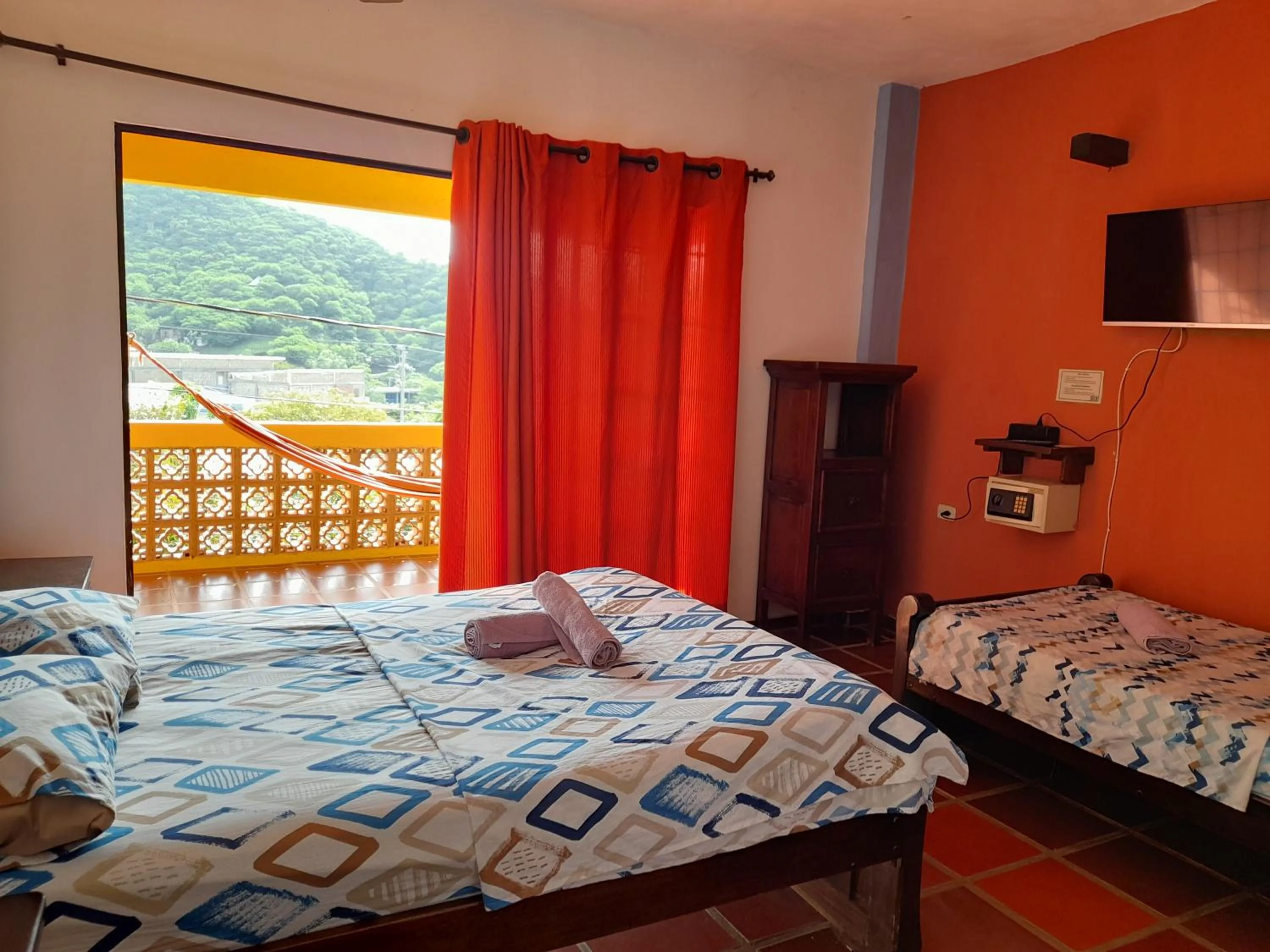 Bed in Hostal La Casa de Felipe