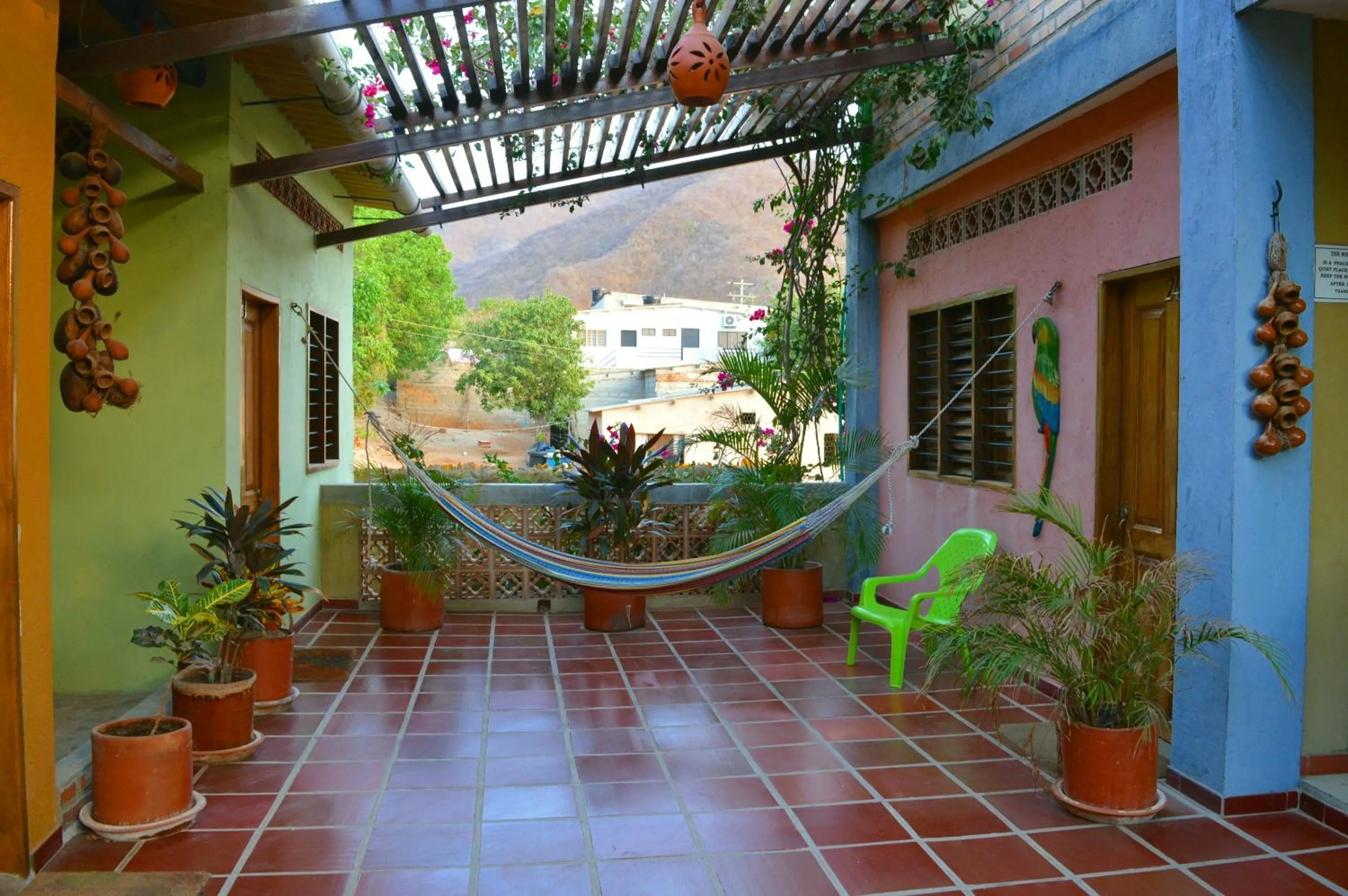 Patio in Hostal La Casa de Felipe
