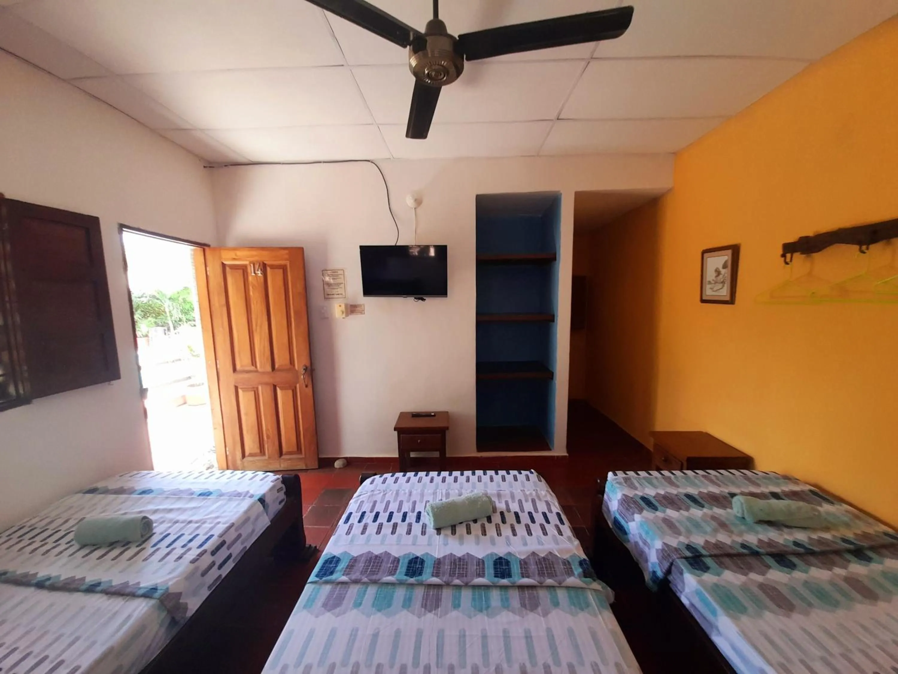 Bed in Hostal La Casa de Felipe