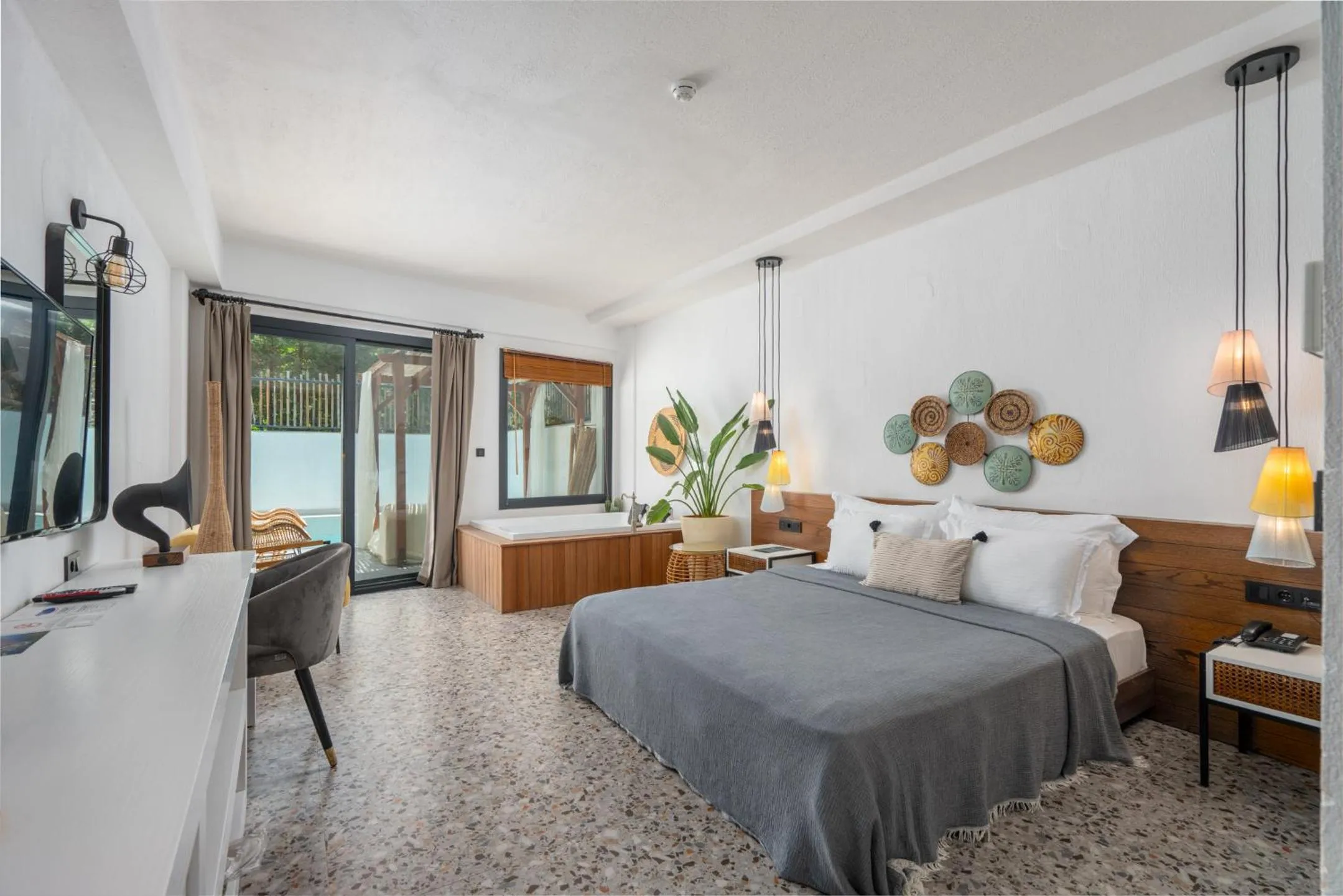 Bed in Ölüdeniz Blu Luxury Unique Hotel - Adults-Only