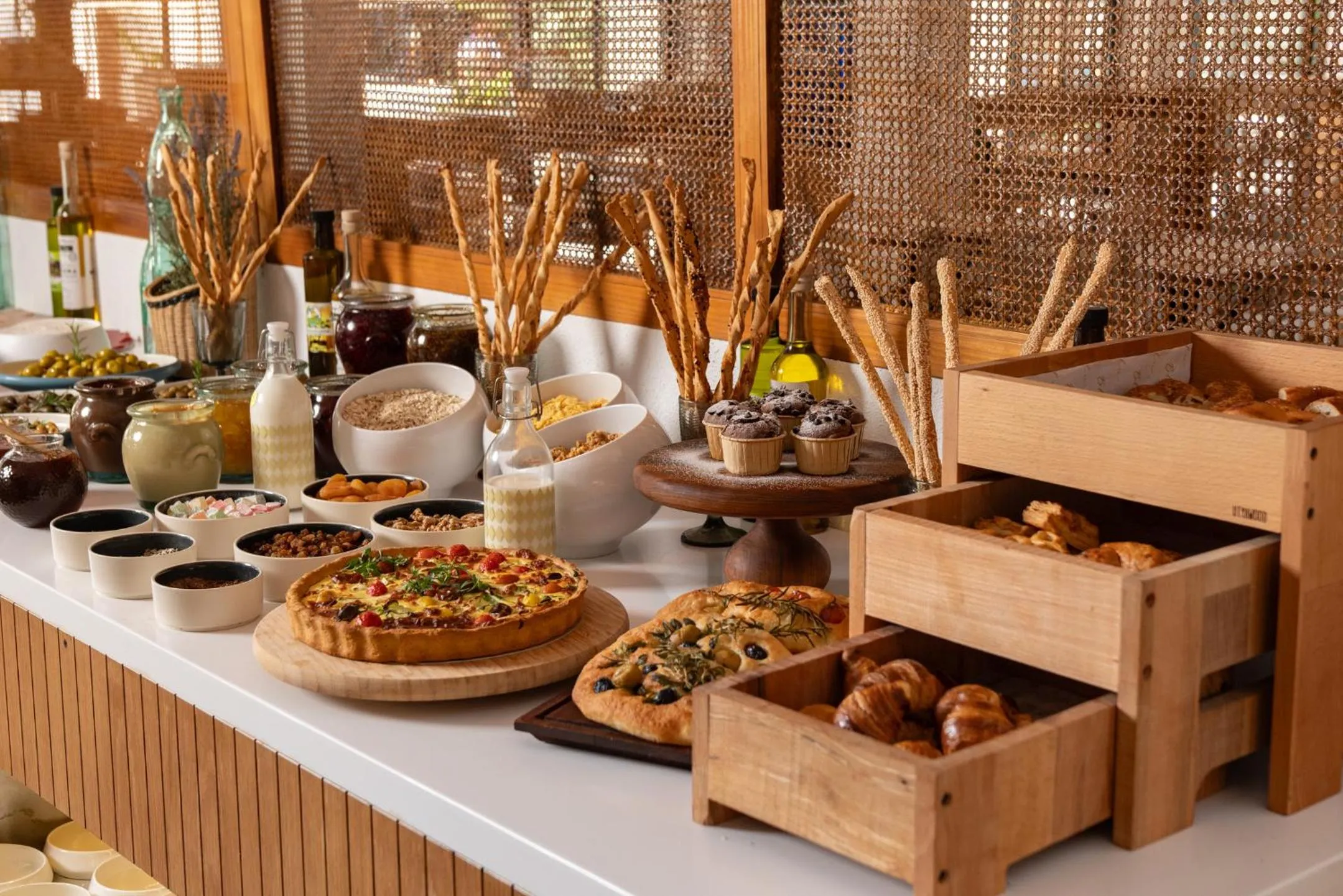 Buffet breakfast in Ölüdeniz Blu Luxury Unique Hotel - Adults-Only