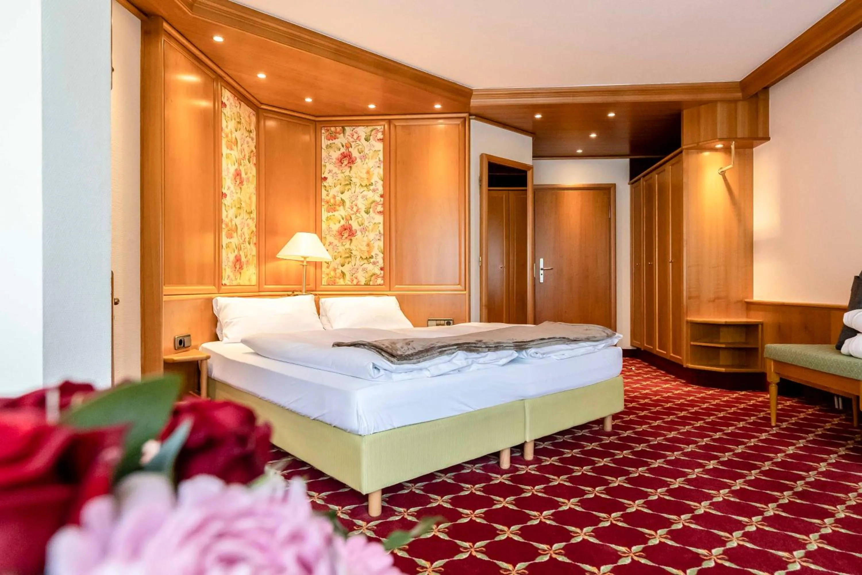 Bed in Hotel Restaurant Waldsägmühle