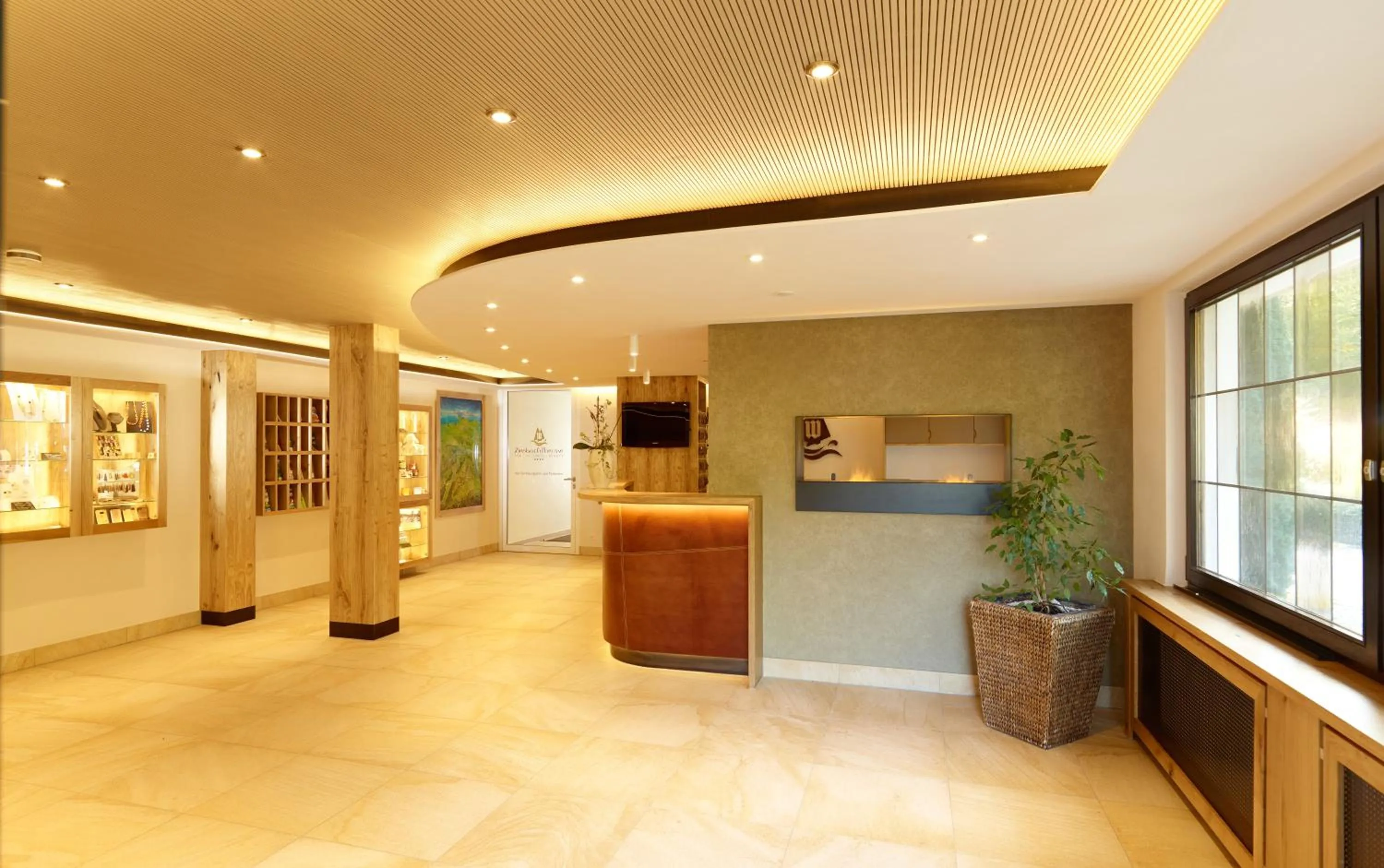 Lobby or reception in Hotel Restaurant Waldsägmühle