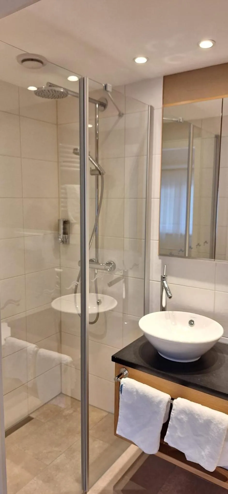 Bathroom in Hotel Restaurant Waldsägmühle