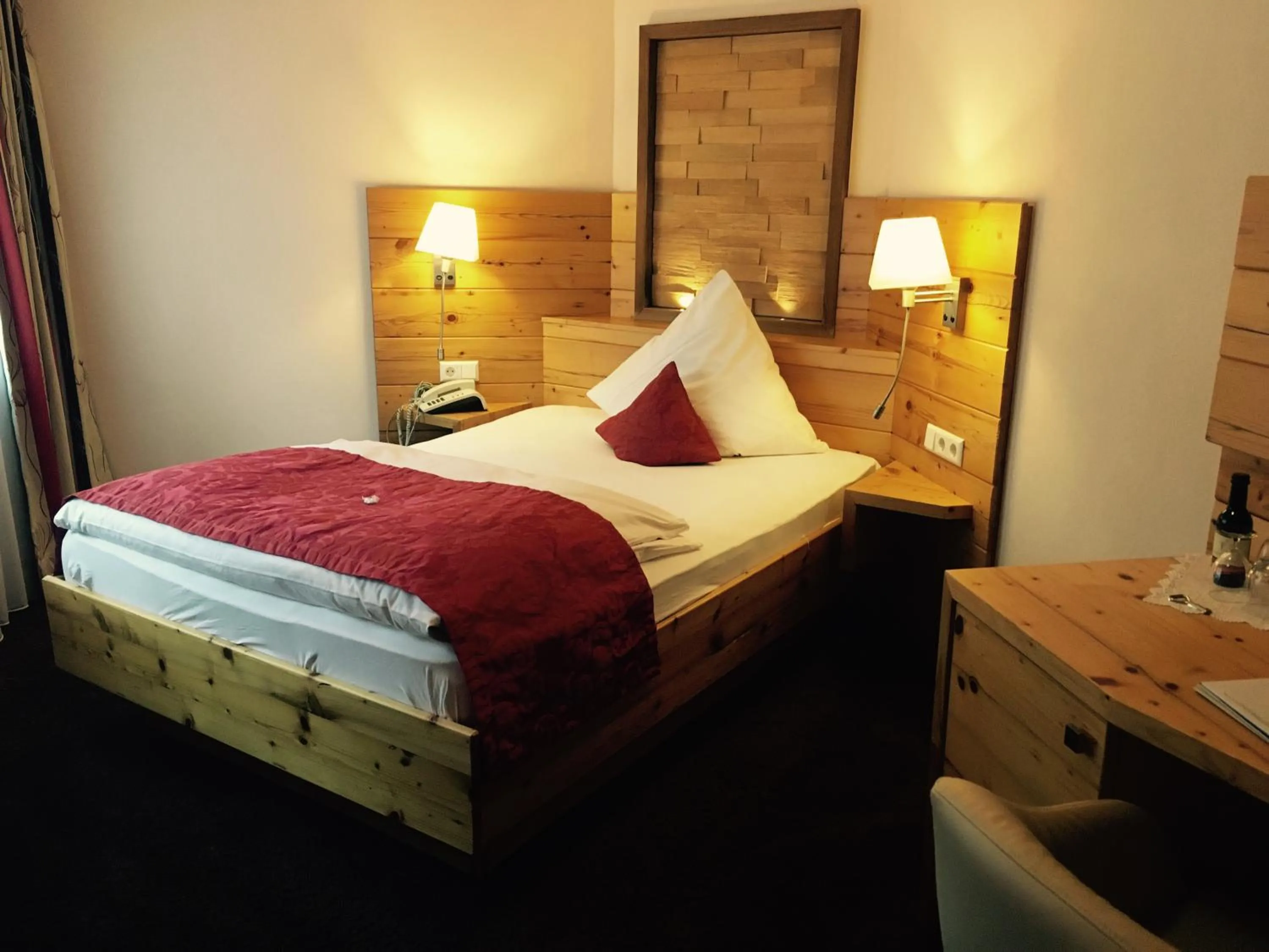 Photo of the whole room, Bed in Hotel Restaurant Waldsägmühle