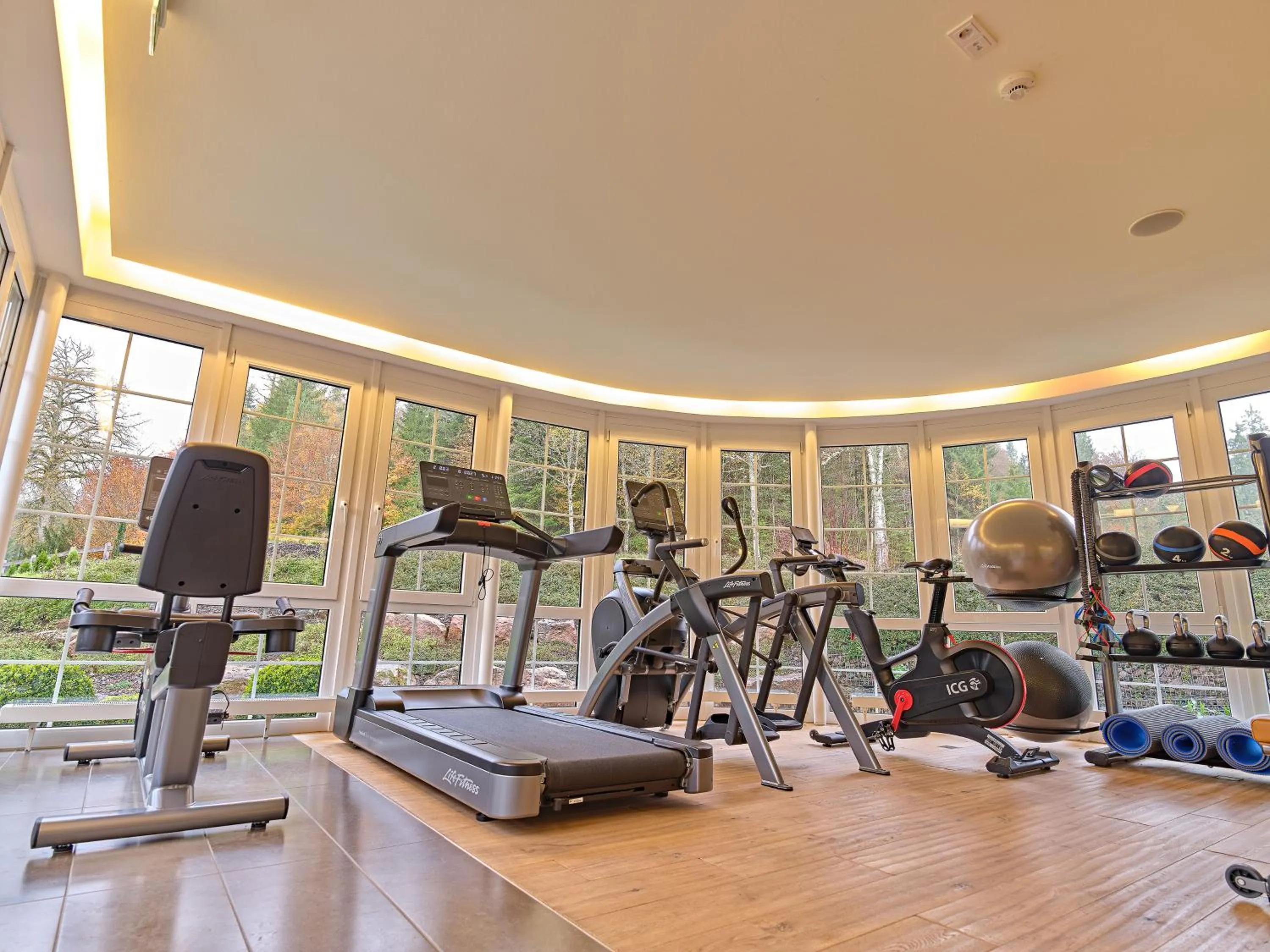 Fitness centre/facilities in Hotel Restaurant Waldsägmühle