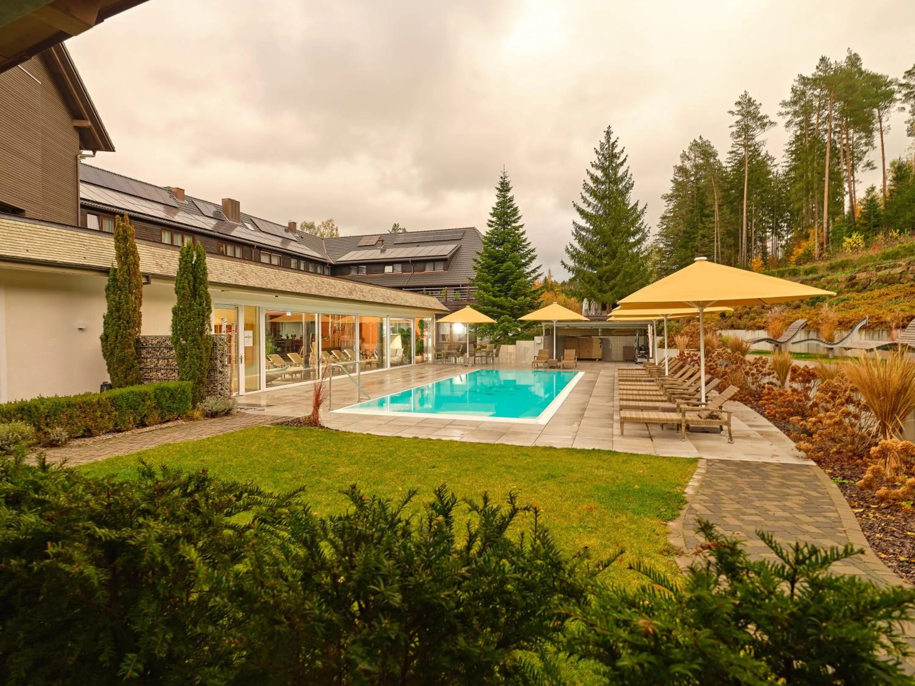 Garden in Hotel Restaurant Waldsägmühle