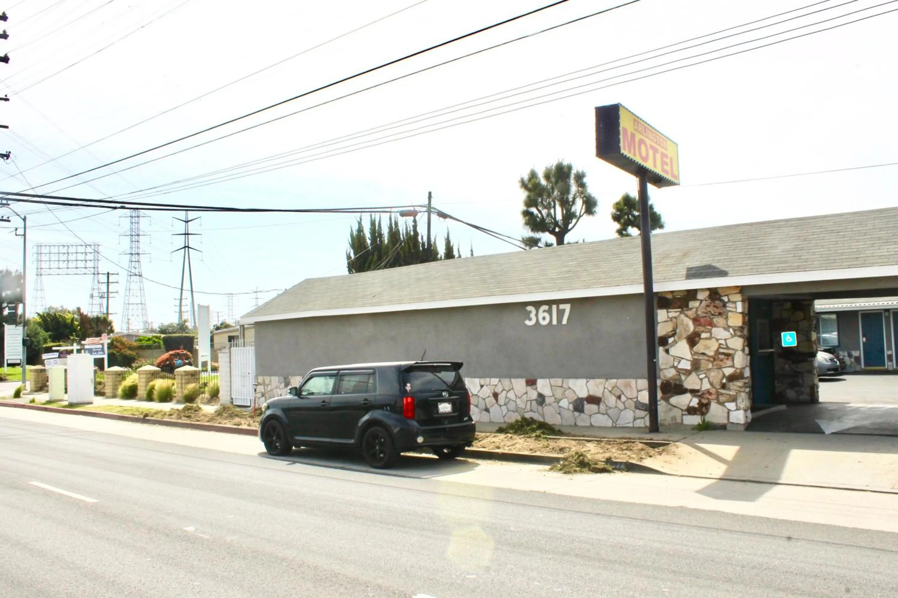 Off site in Arlington Motel