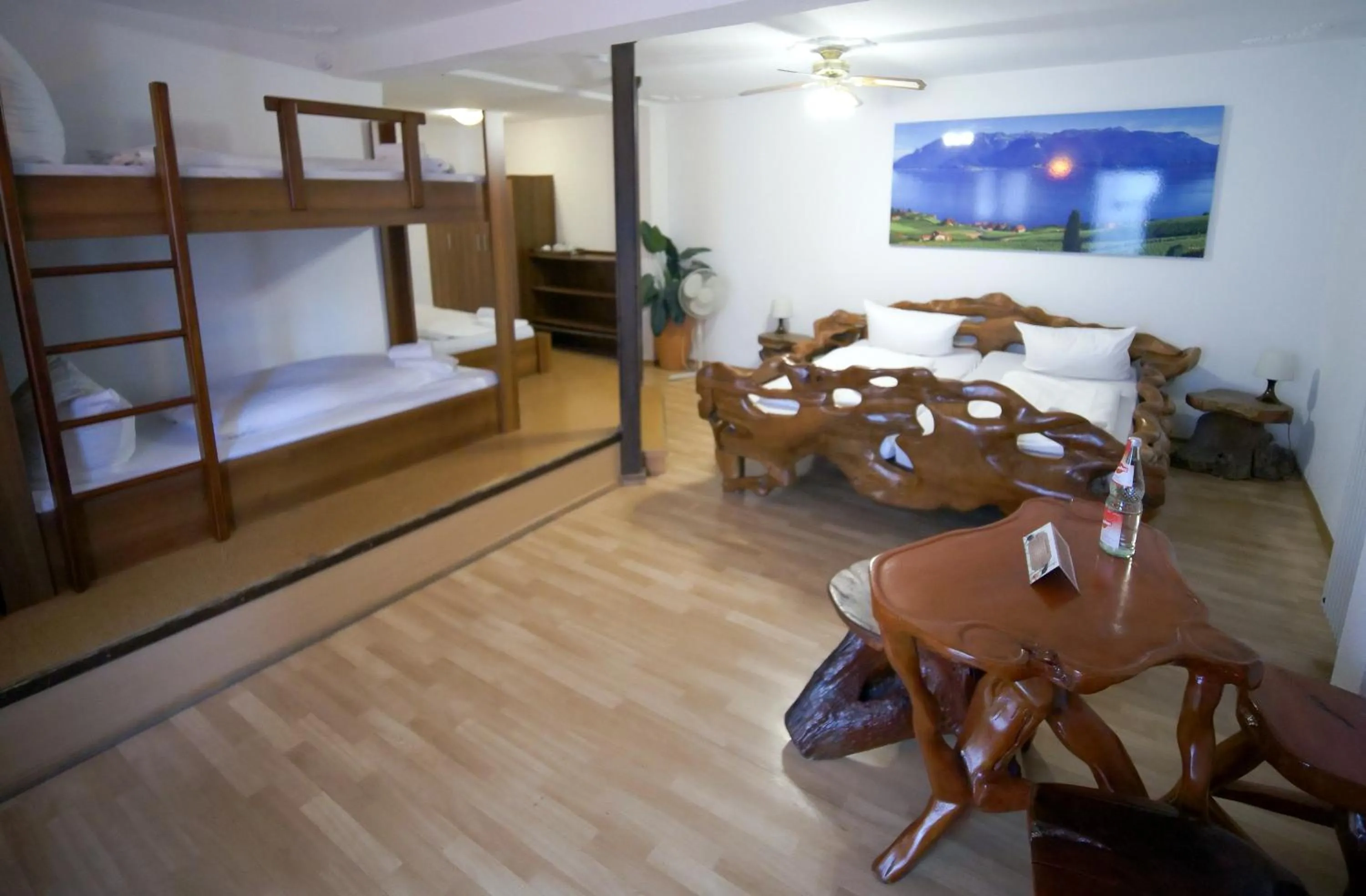 Bed in Gästehaus Parkblick