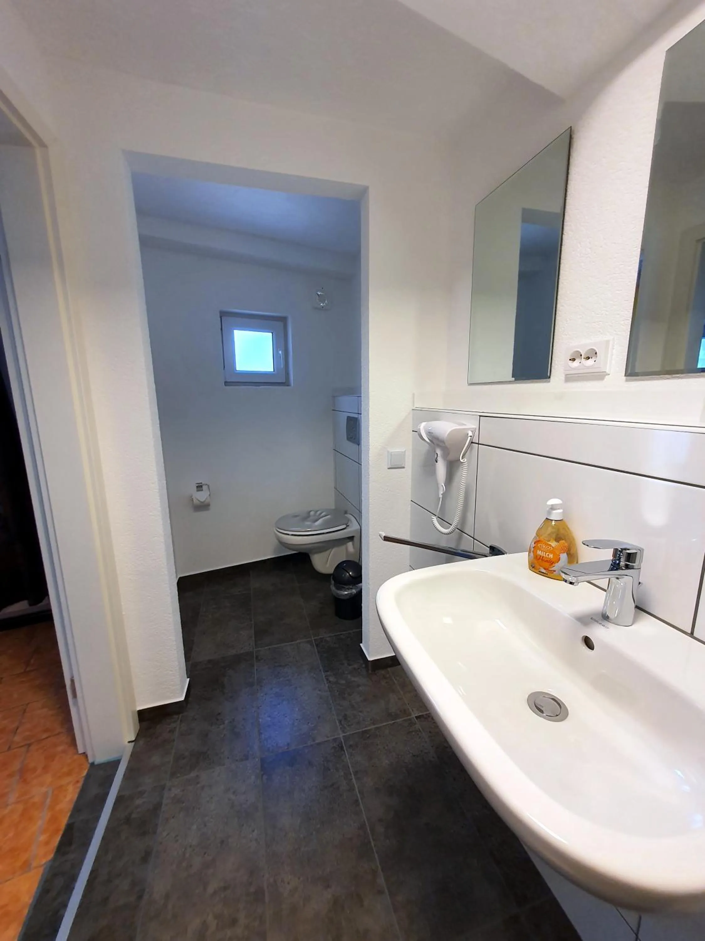 Bathroom in Gästehaus Parkblick