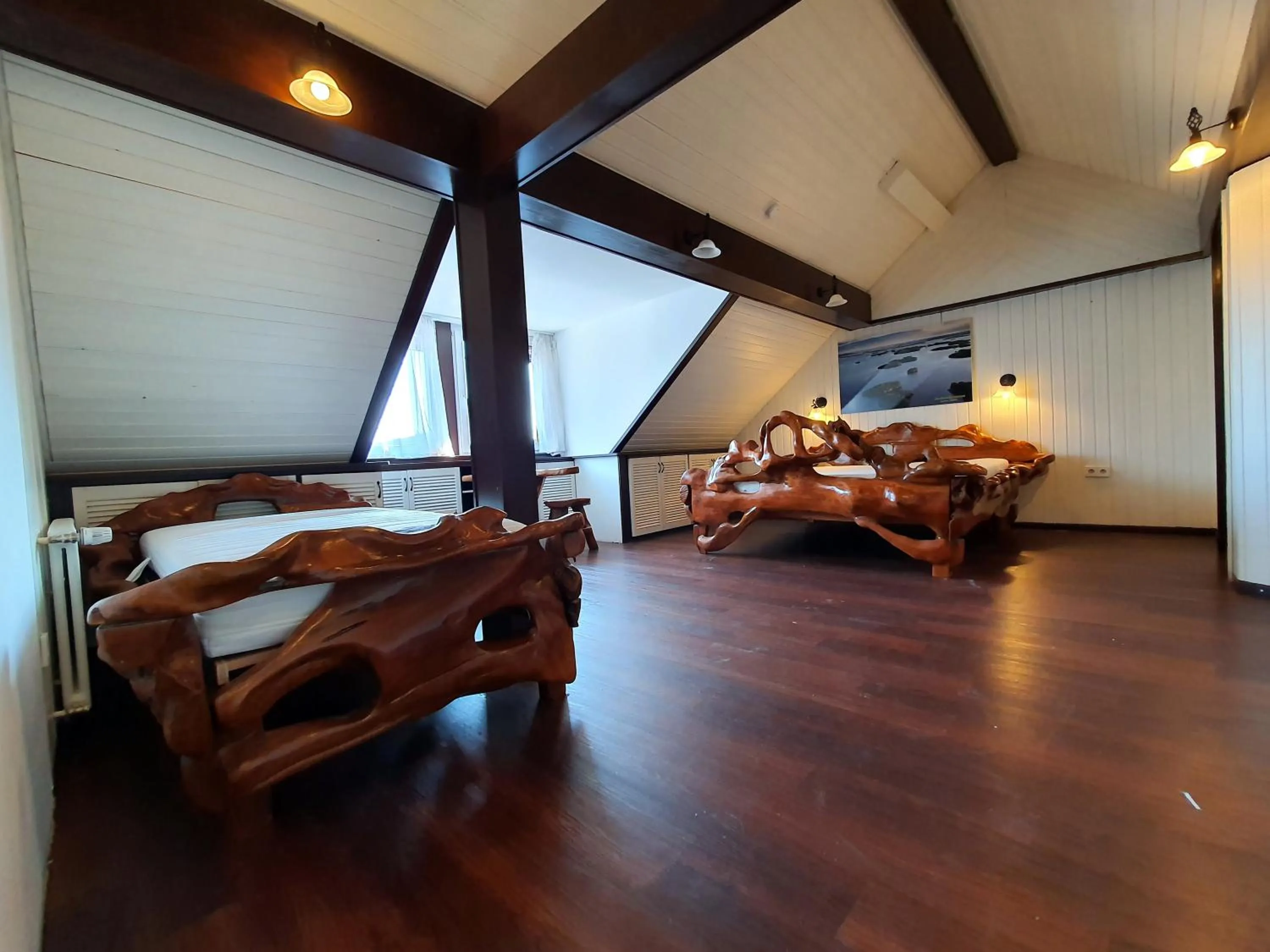 Bedroom, Bed in Gästehaus Parkblick