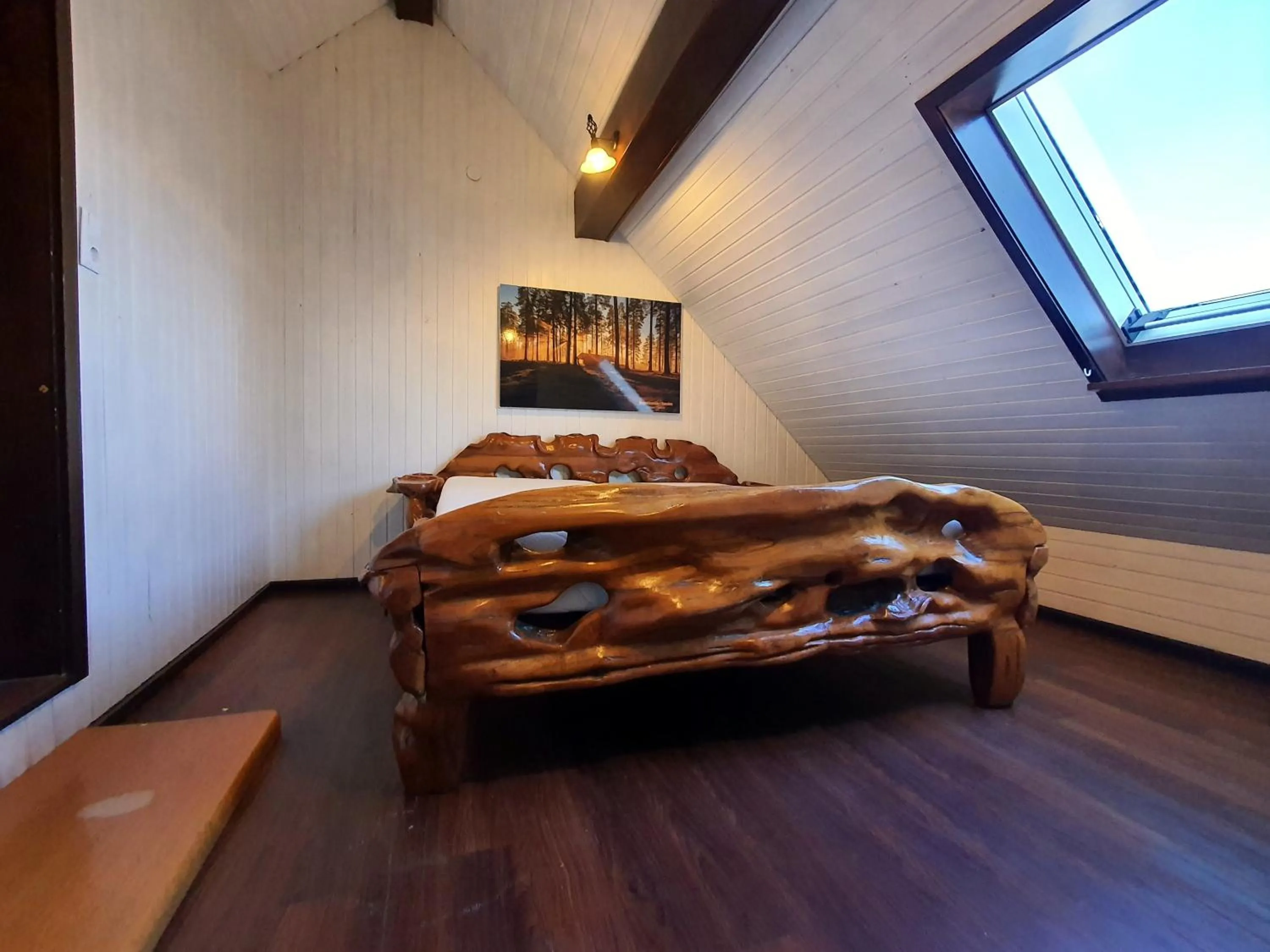 Bedroom in Gästehaus Parkblick