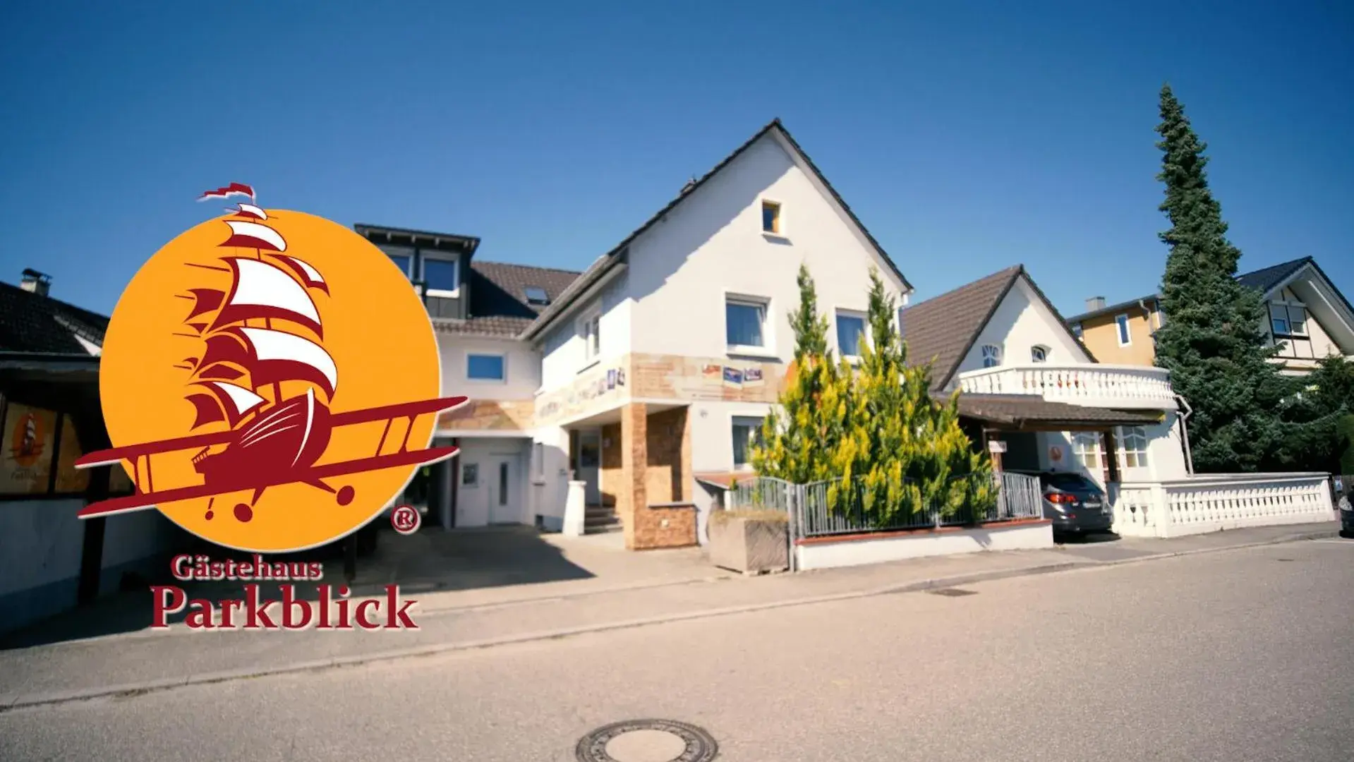 Property building in Gästehaus Parkblick Property building in Gästehaus Parkblick